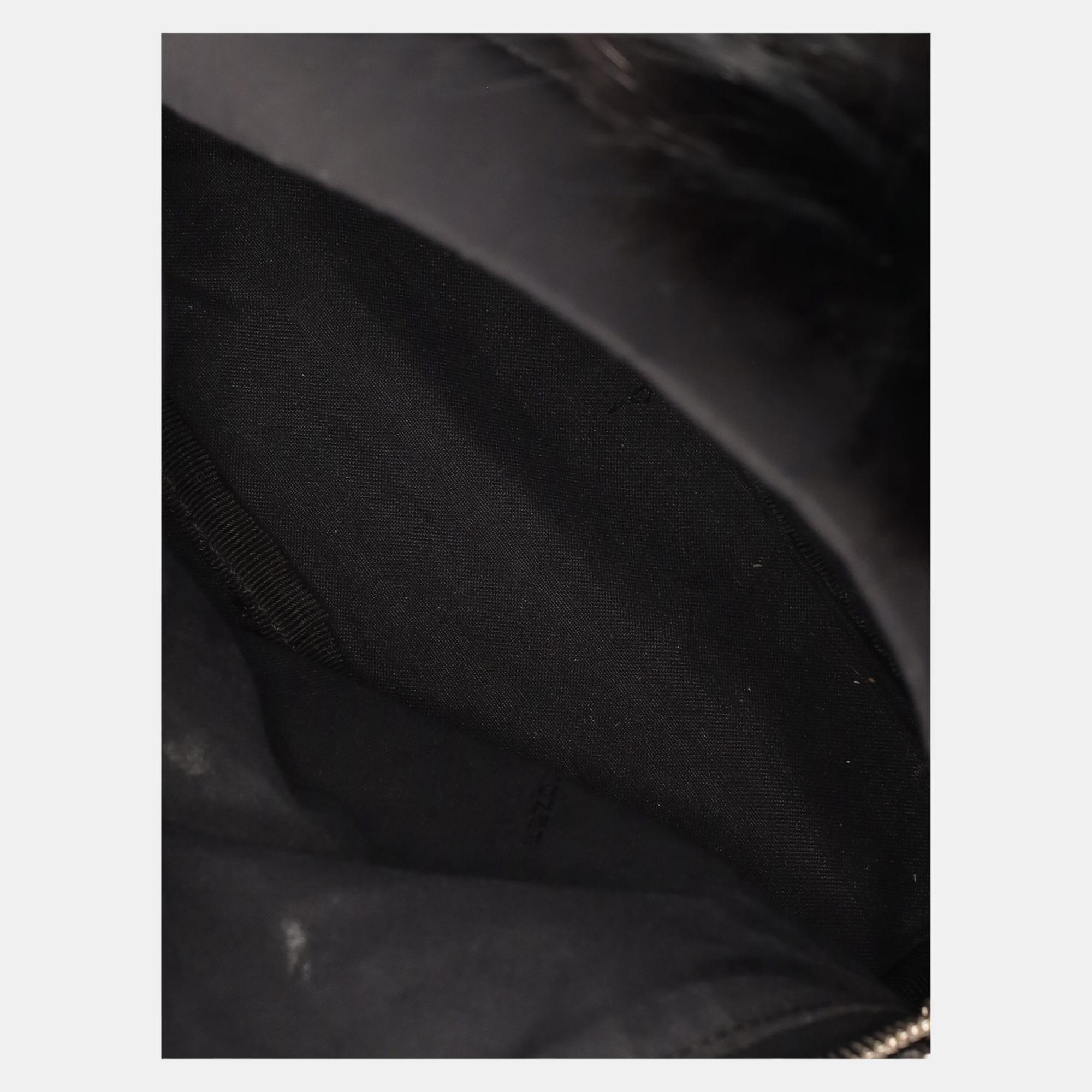 Fendi  Women's Synthetic Fibers Backpack - Black - One Size