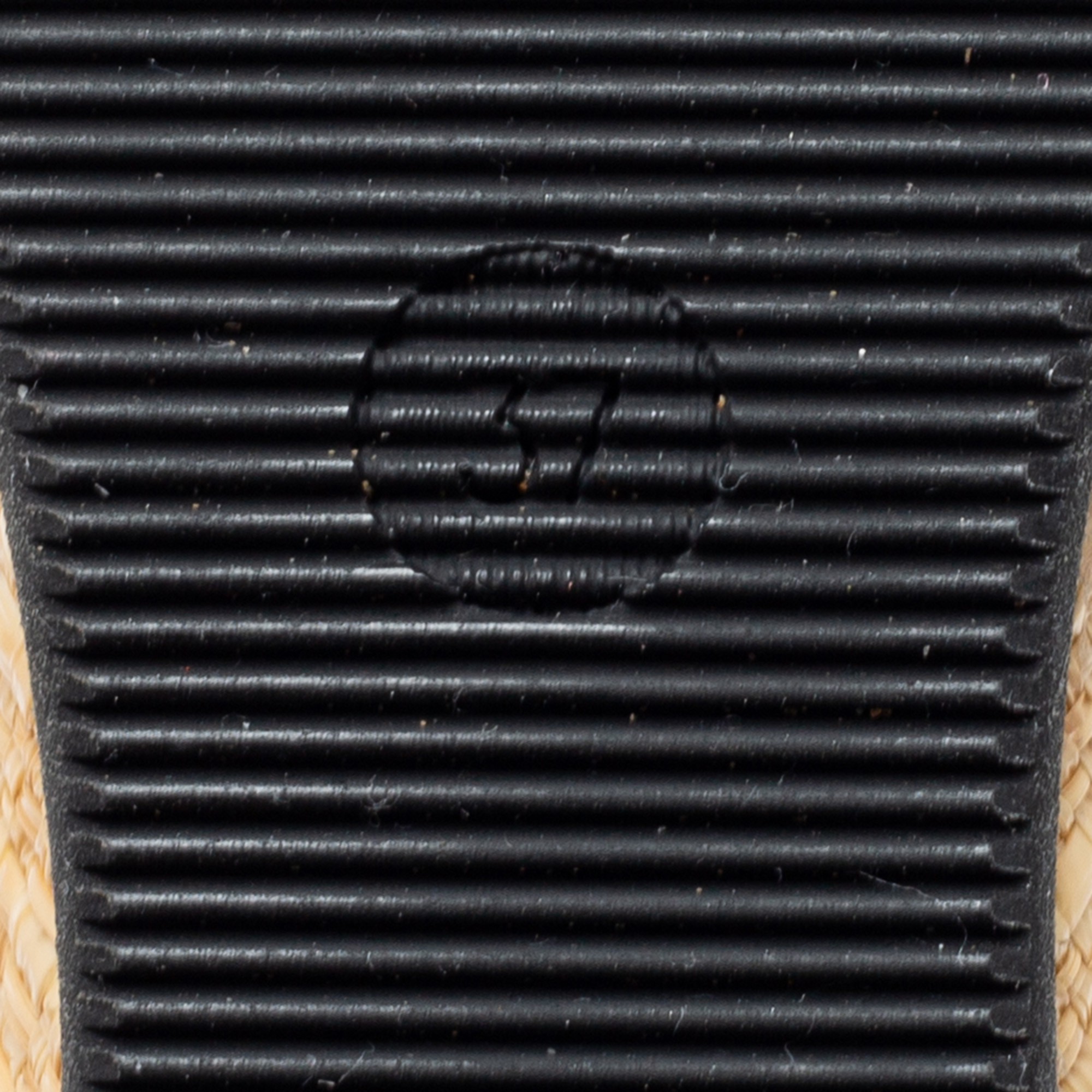 Fendi Black Patent Leather Platform Wedge Heel Slingback Sandals Size 37