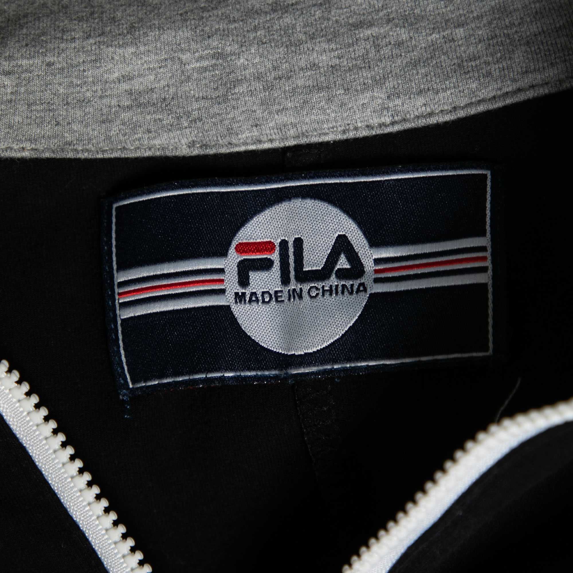 Fila Black & Grey Logo Printed Cotton Sleeveless Jumpsuit M