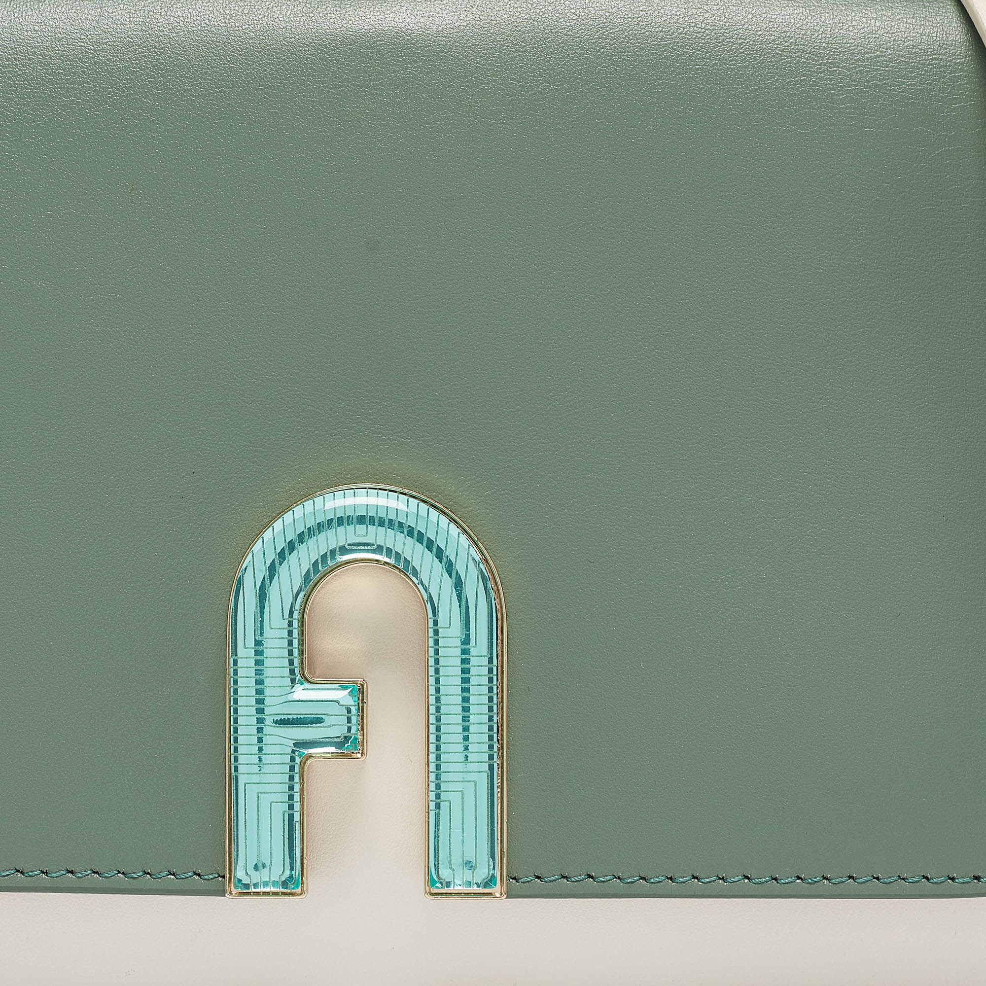 Furla Multicolor Leather Gemma Shoulder Bag