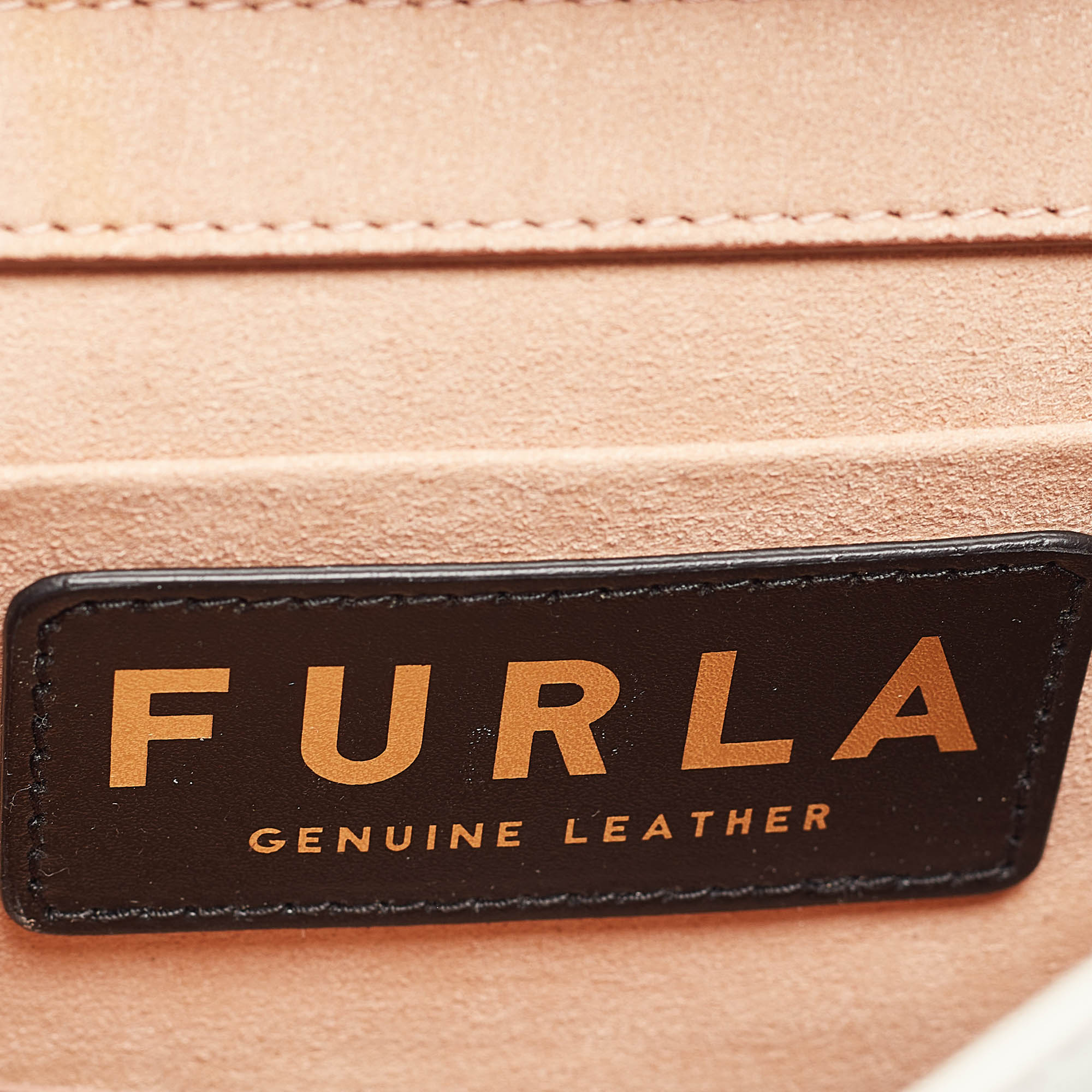 Furla Multicolor Leather Gemma Shoulder Bag