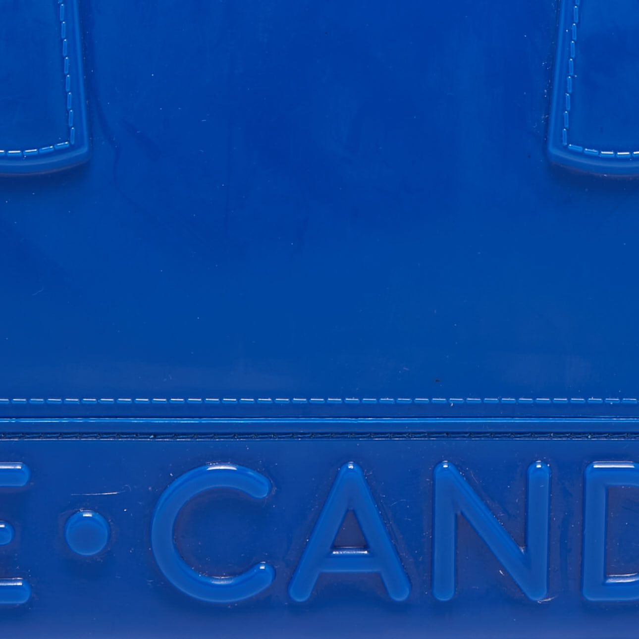 Furla Blue Re-Rubber Candy Satchel