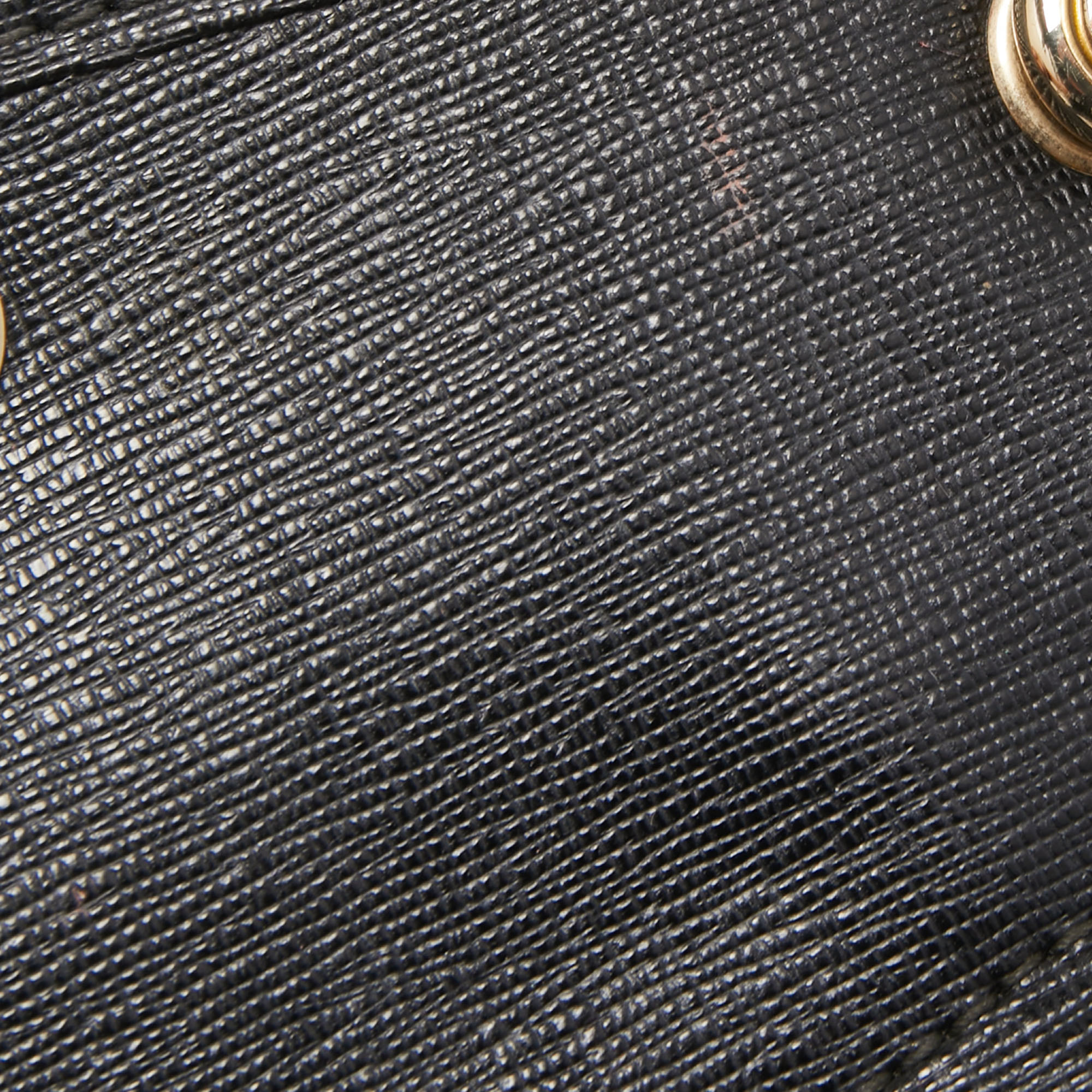 Furla Black Leather Piper Satchel