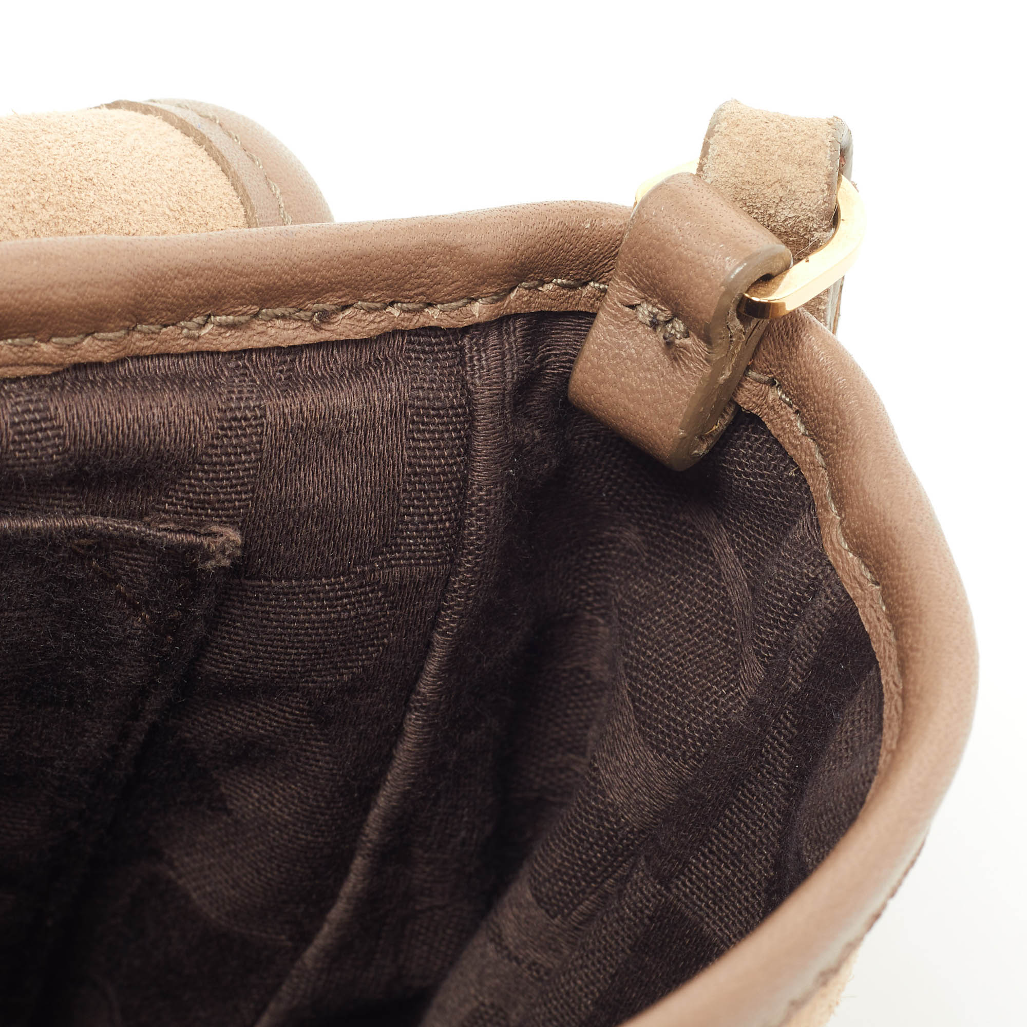 Furla Tri Color Leather Flap Crossbody Bag