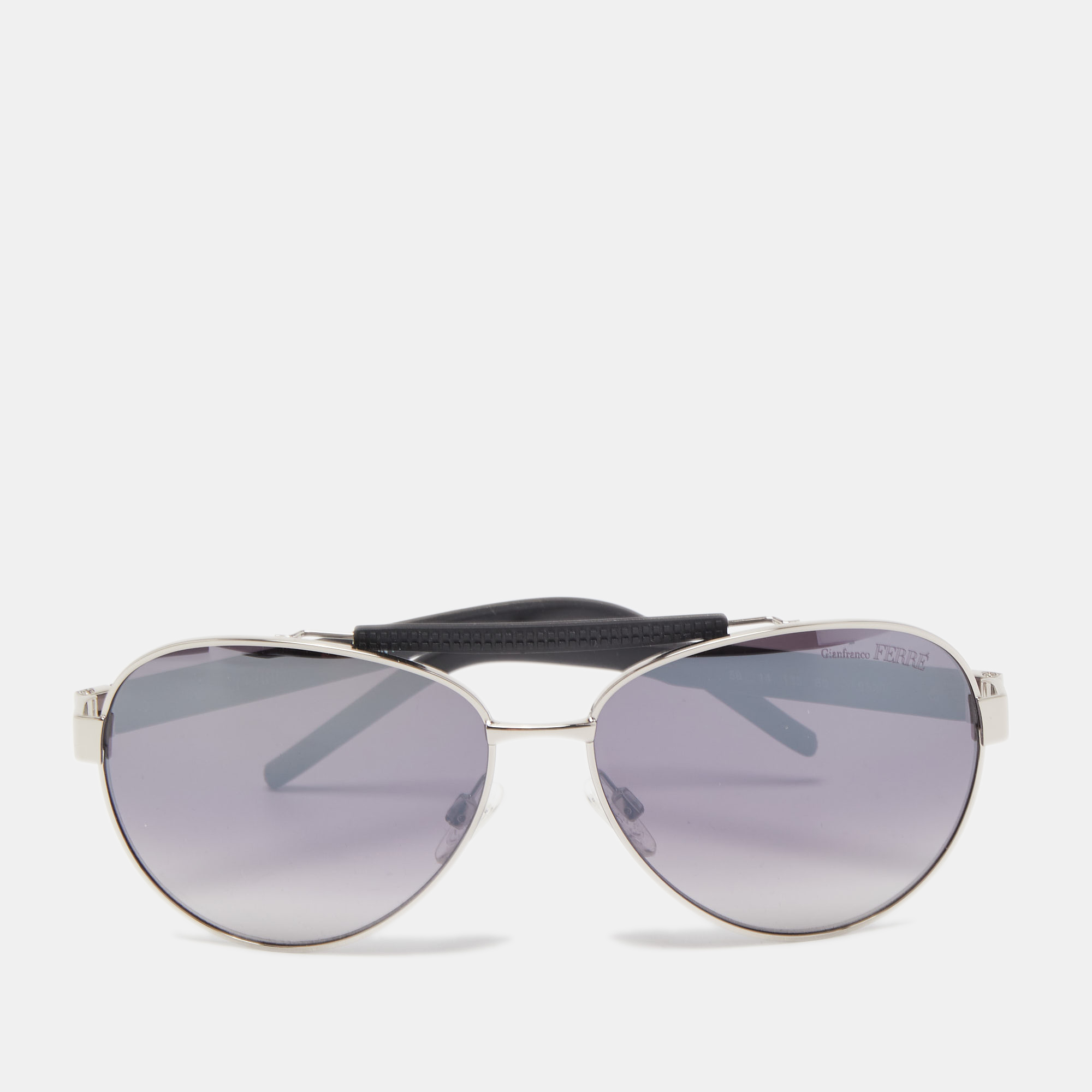Gianfranco Ferre Black Gradient Aviator Sunglasses