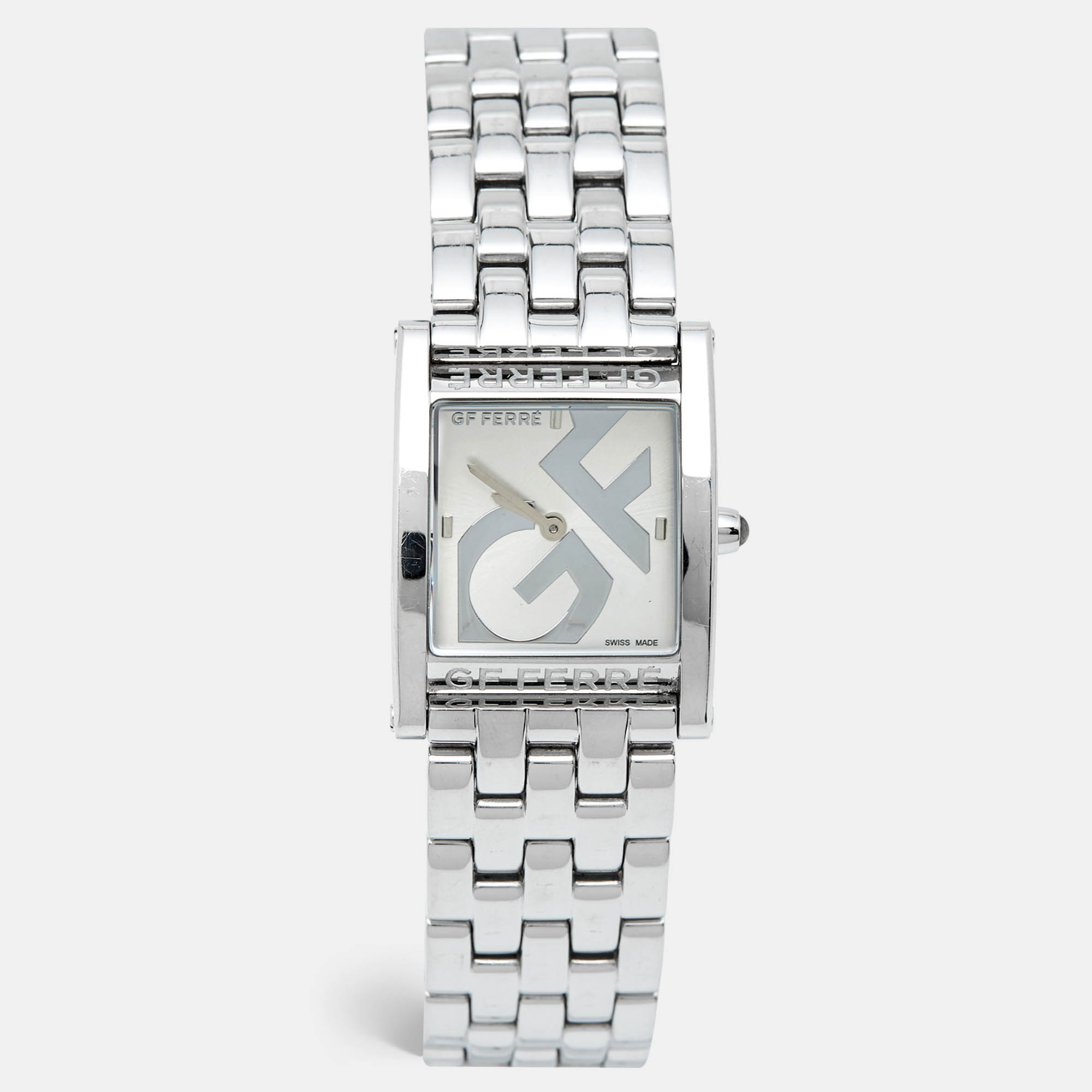 Gianfranco ferre gf ferre silver stainless steel gf.9017l women's wristwatch 26 mm