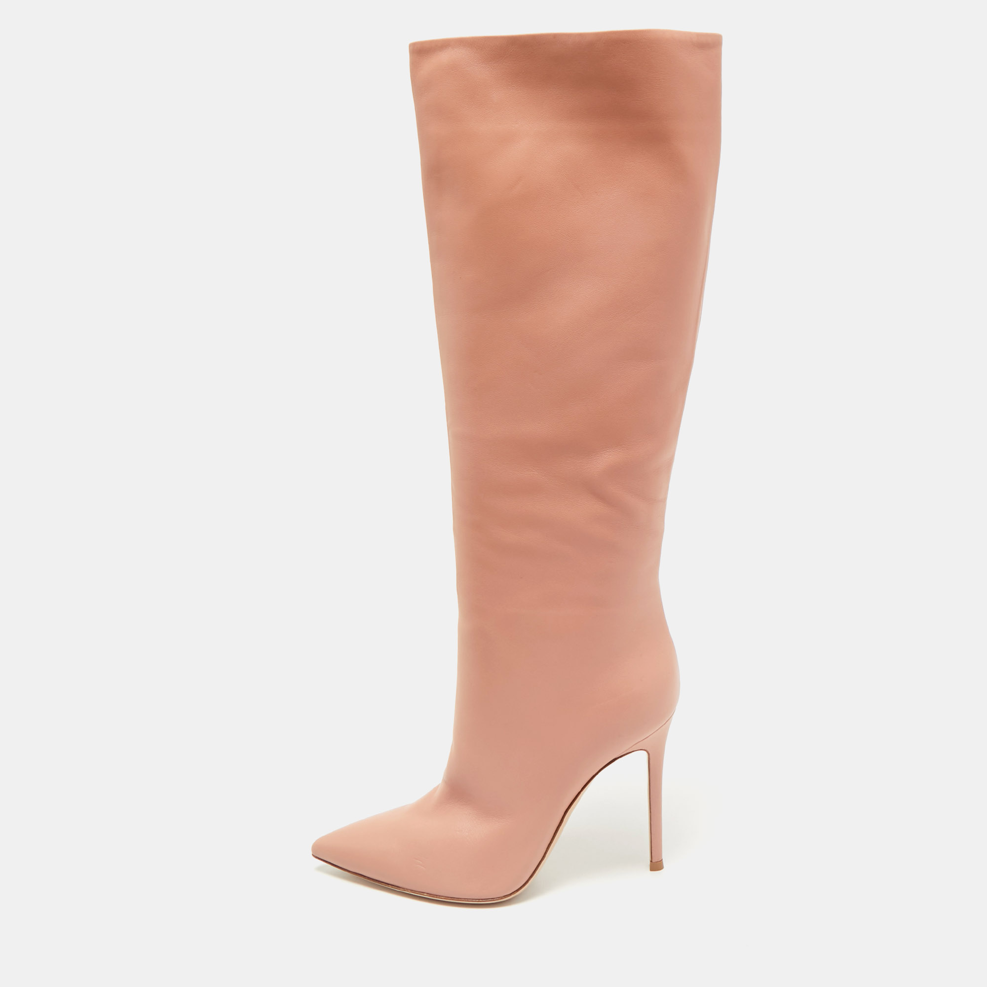 Gianvito Rossi Dusty Pink Leather Suzan Knee Length Boots Size
Gianvito Rossi Dusty Pink Leather Suzan Knee Length Boots Size
