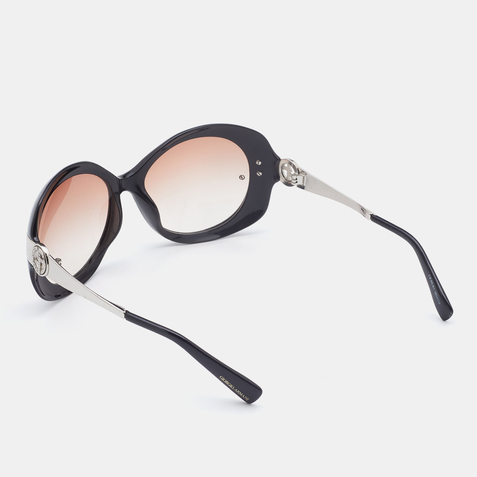 Giorgio Armani Black/Pink Gradient GA 479/S Oversized Sunglasses