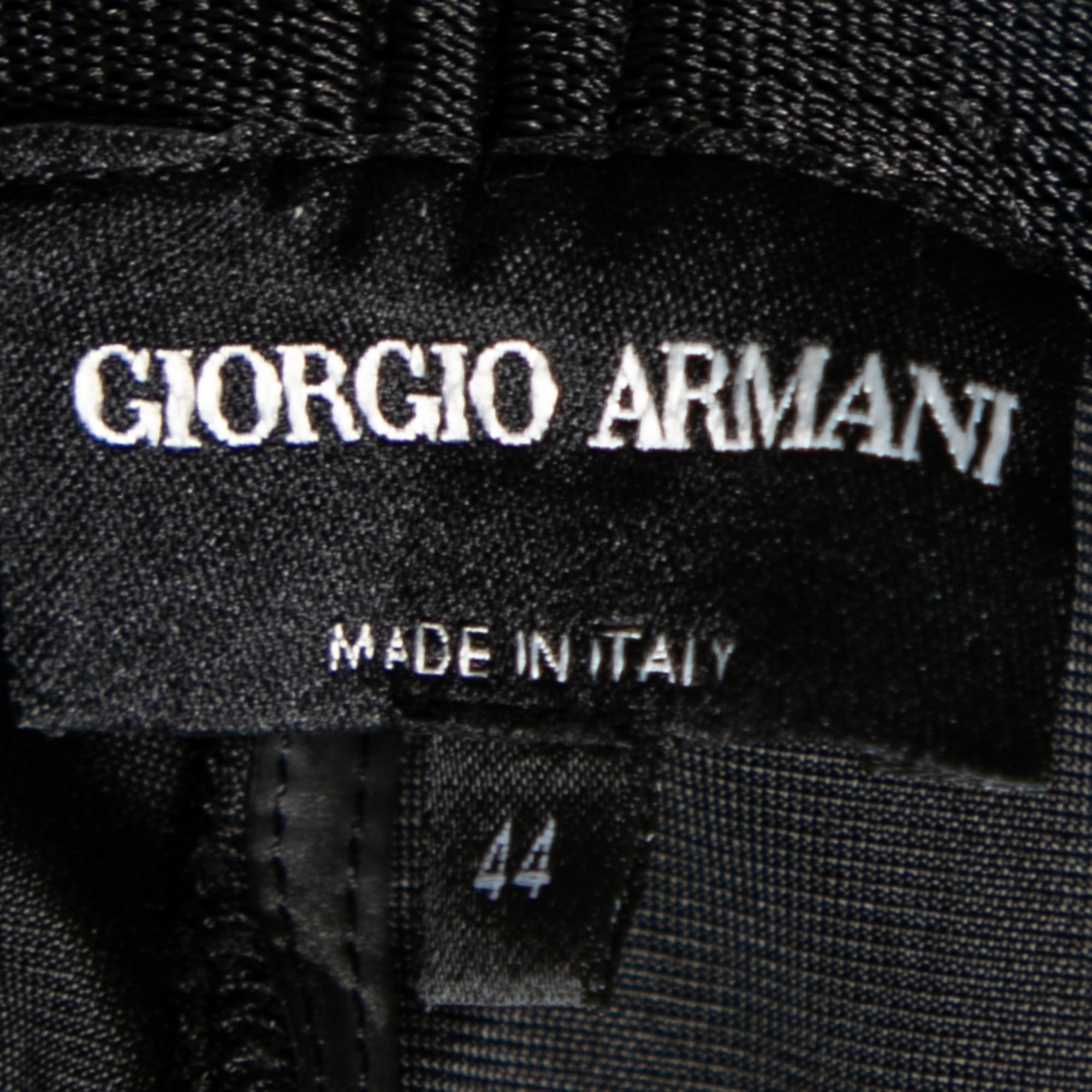 Giorgio Armani Black Velvet Trouser M