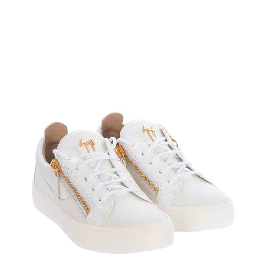 Giuseppe Zanotti White Frankie Sneakers Size EU 
Giuseppe Zanotti White Frankie Sneakers Size EU