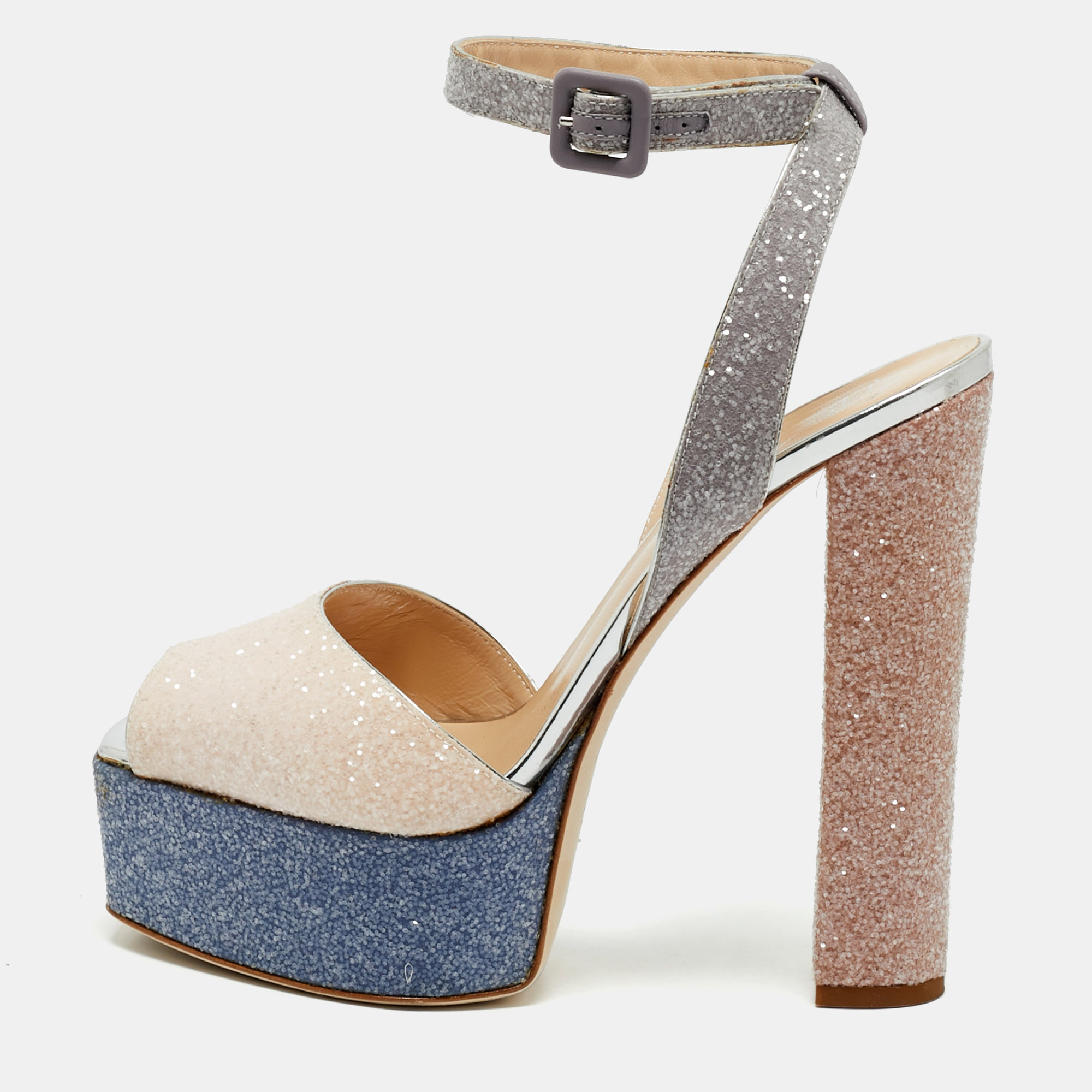Giuseppe Zanotti Multicolor Glitter Lavinia Platform Sandals Size
Giuseppe Zanotti Multicolor Glitter Lavinia Platform Sandals Size