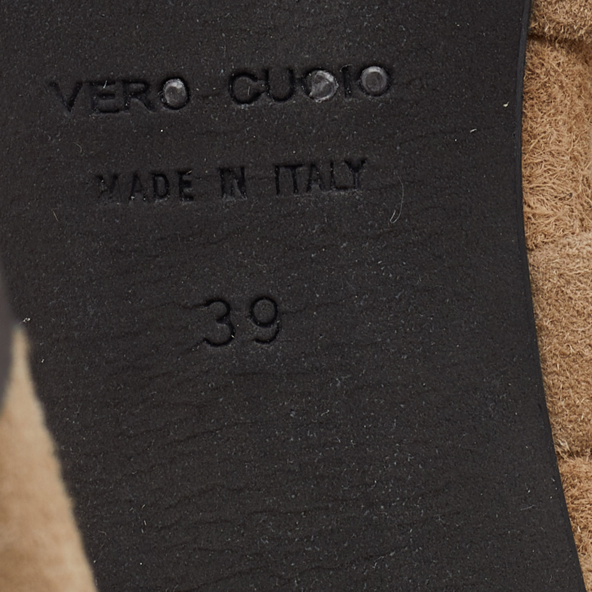 Giuseppe Zanotti For Pierre Balmain Beige Suede Studded Strappy Sandals Size 39