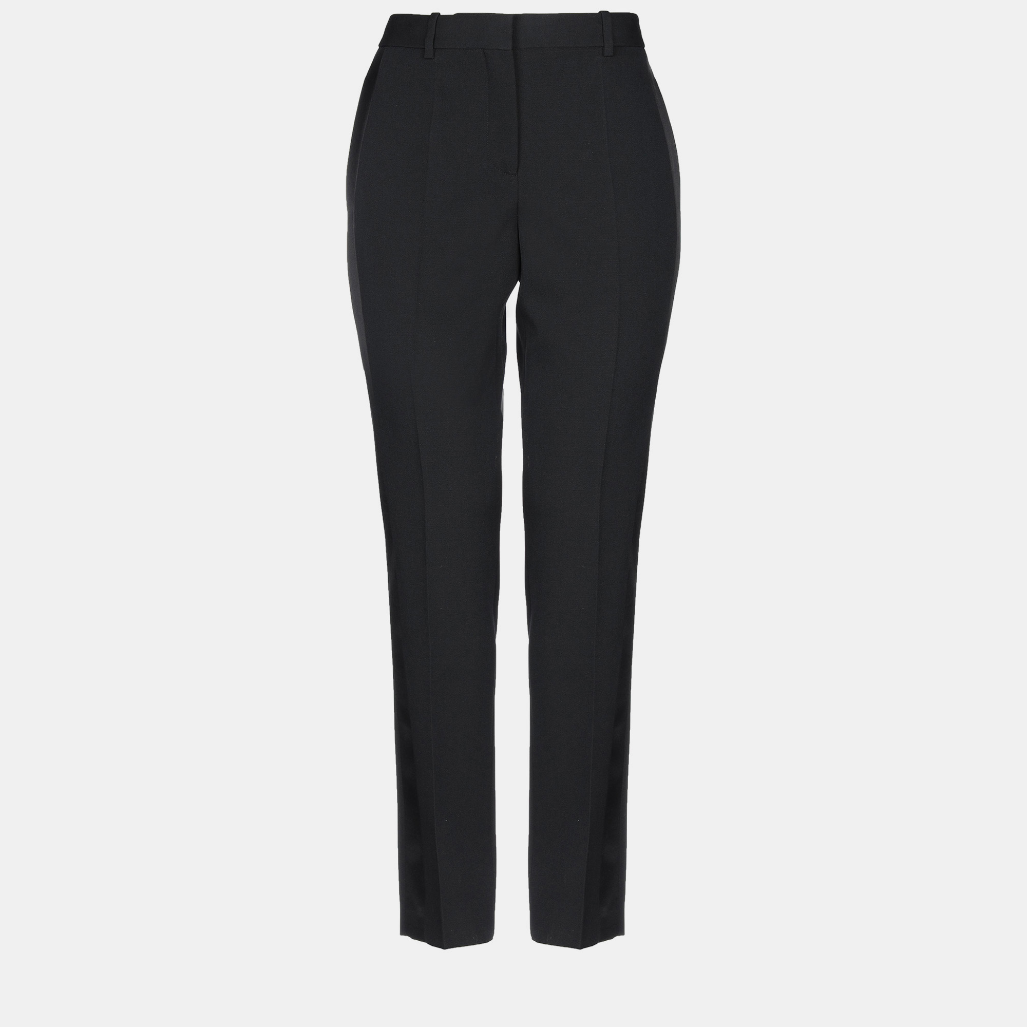 Givenchy black wool tailored pants l (fr 42)
