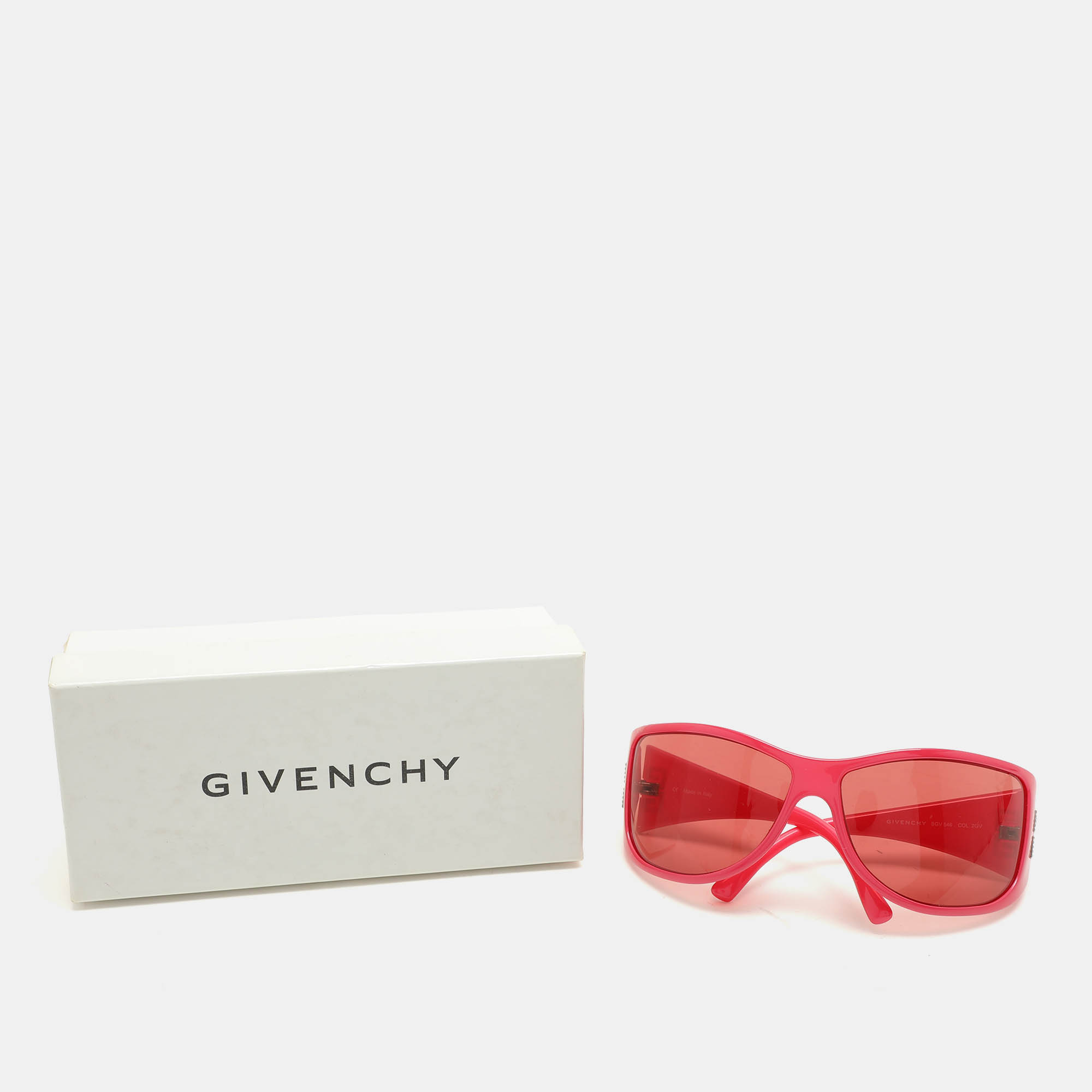 Givenchy Pink Acetate SGV 546 Sunglasses