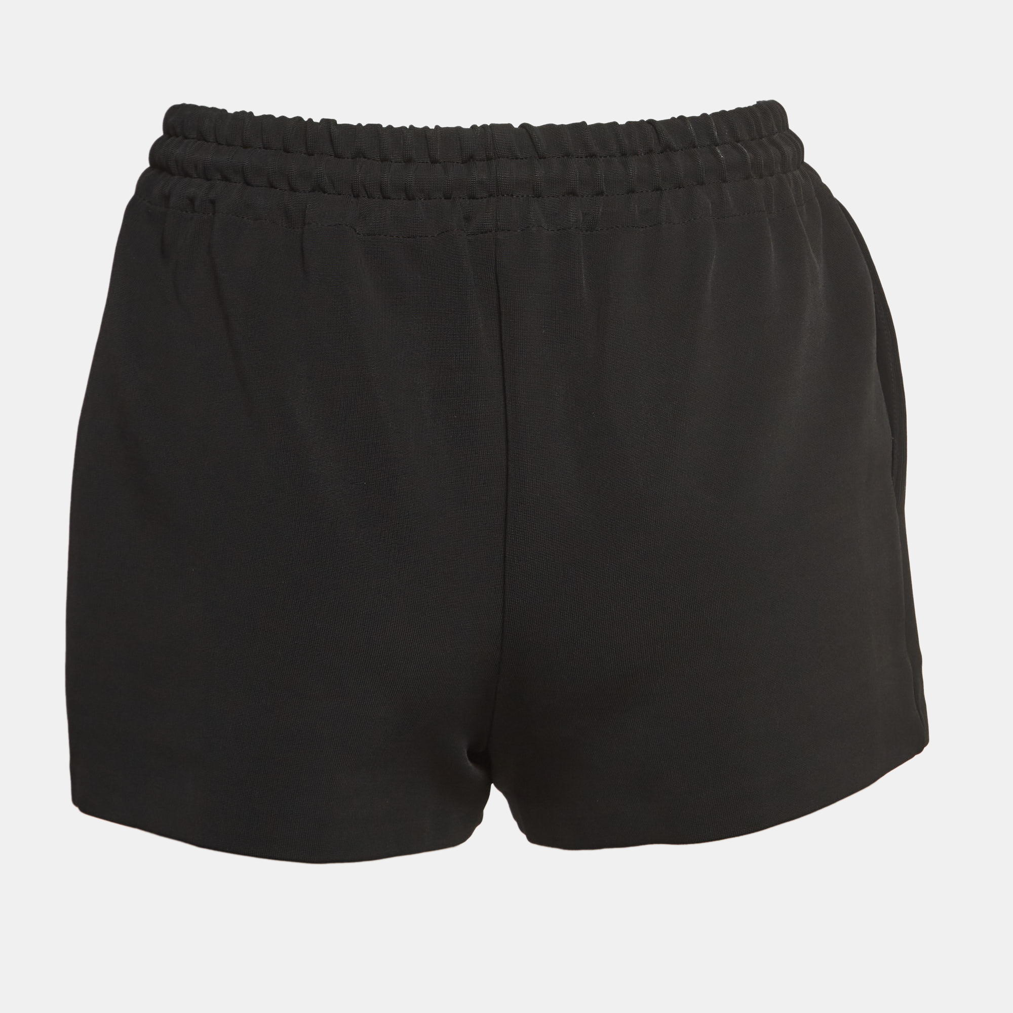 Givenchy Black Stretch Crepe Shorts XS