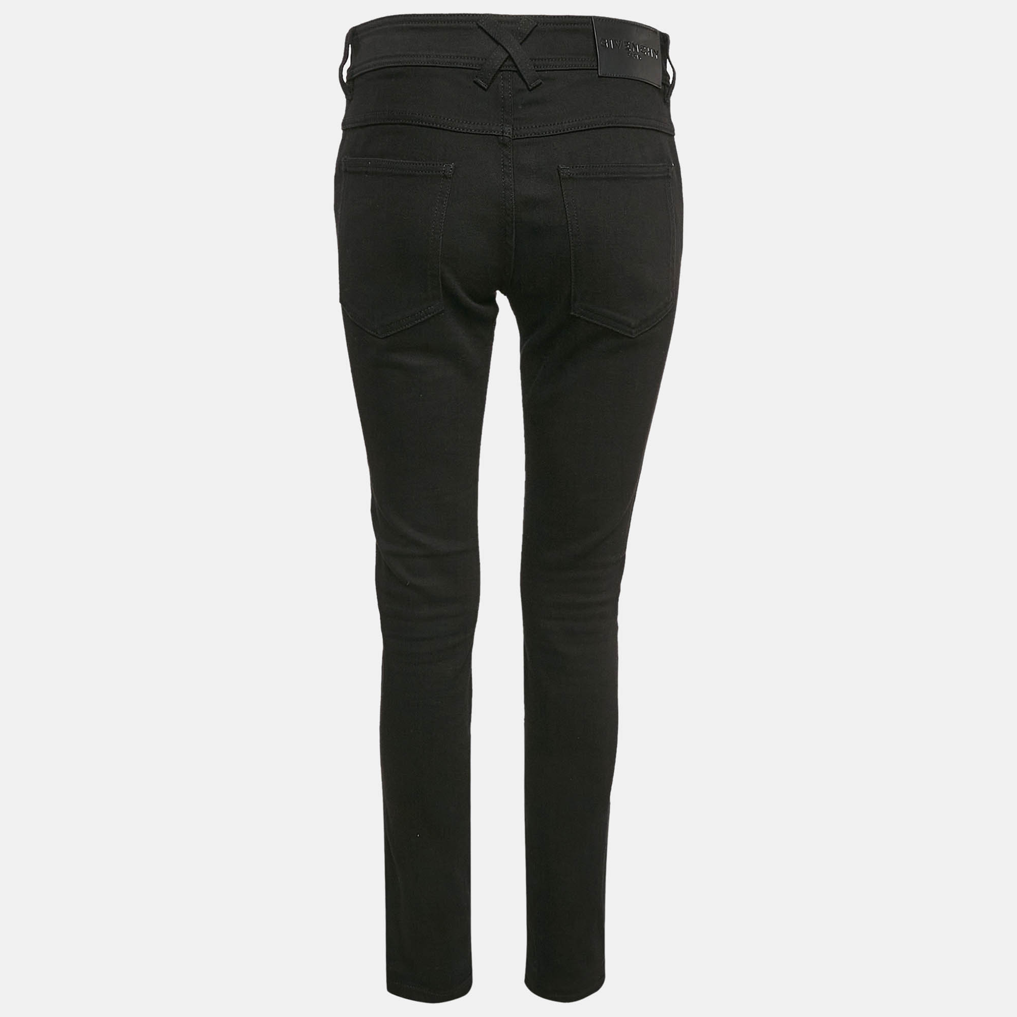 Givenchy Black Denim Skinny Jeans M Waist 30