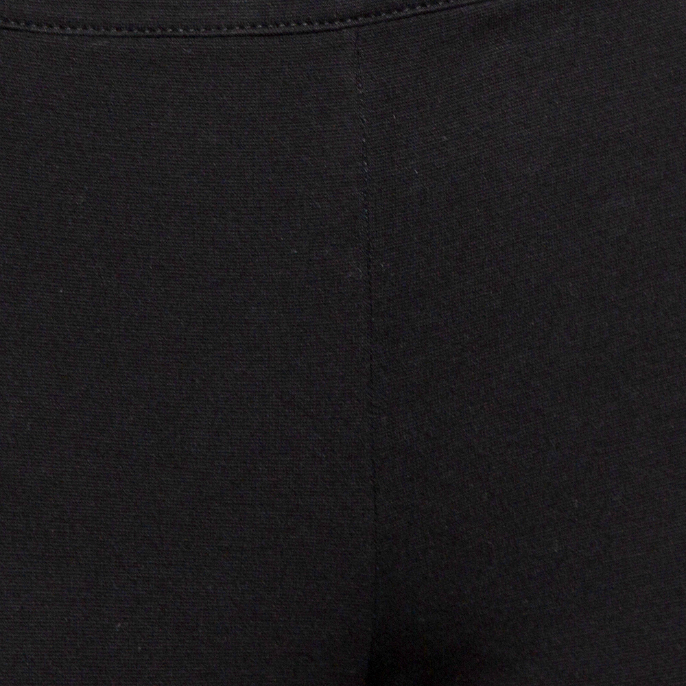 Givenchy Black Knit Side Strip Detail Leggings M