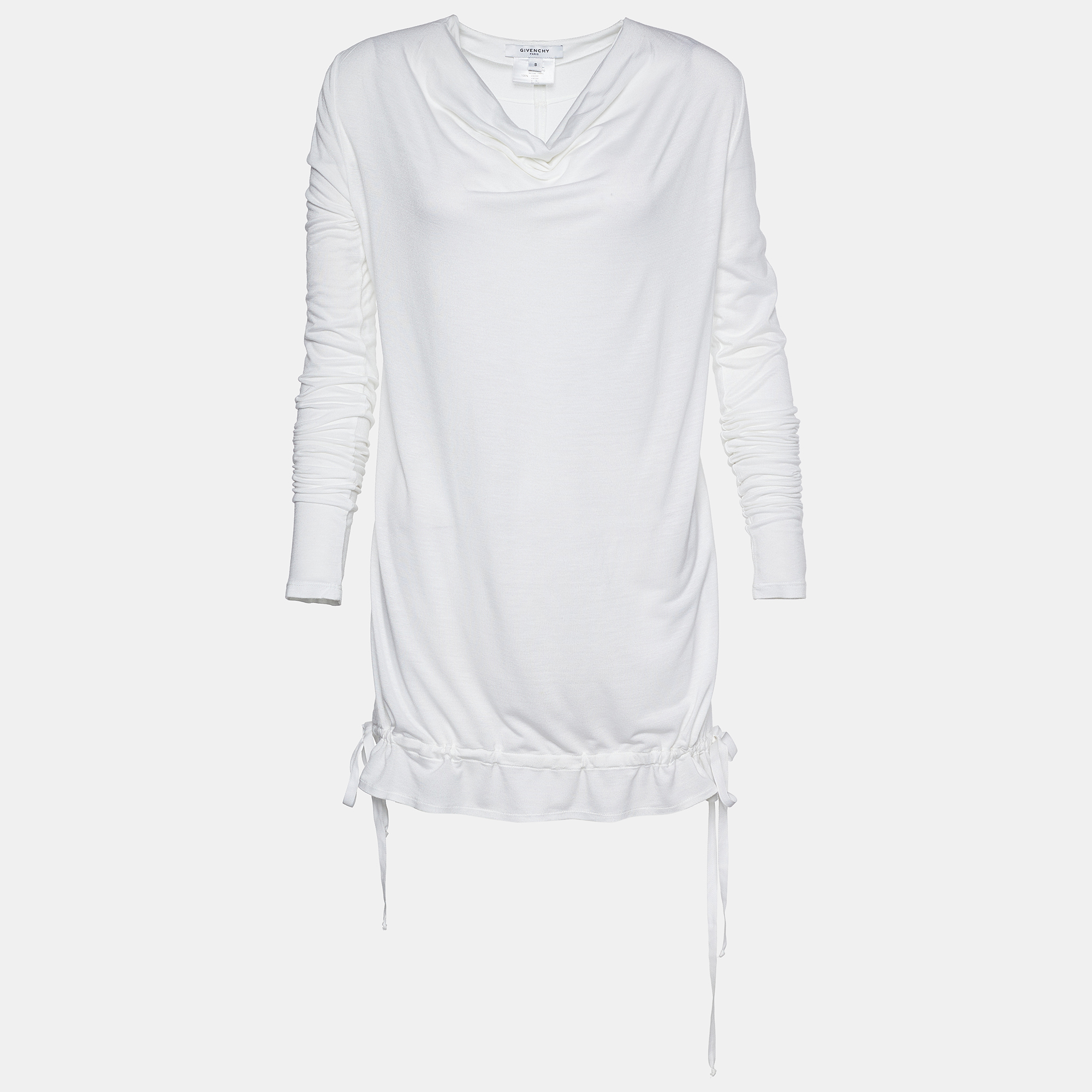 Givenchy white knit full sleeve top s