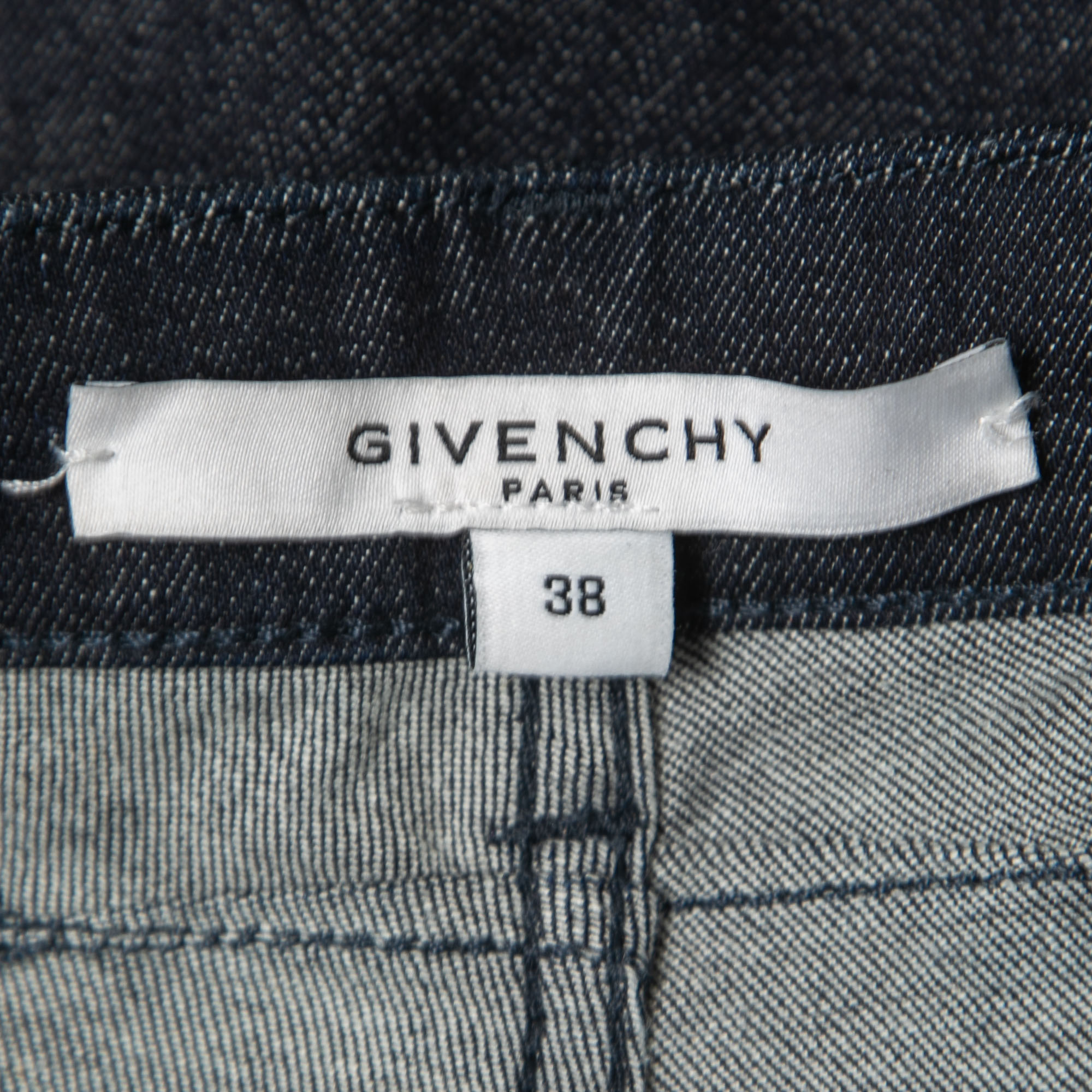 Givenchy Navy Blue Denim Tapered Leg Jeans M