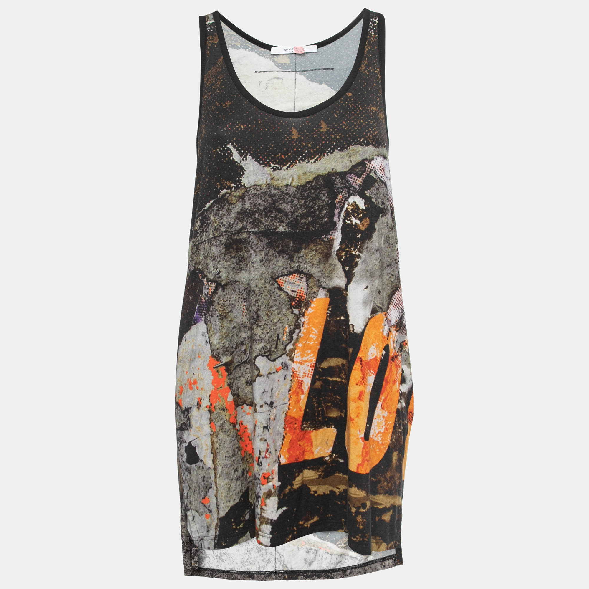Givenchy Multicolor Printed Knit Tunic M