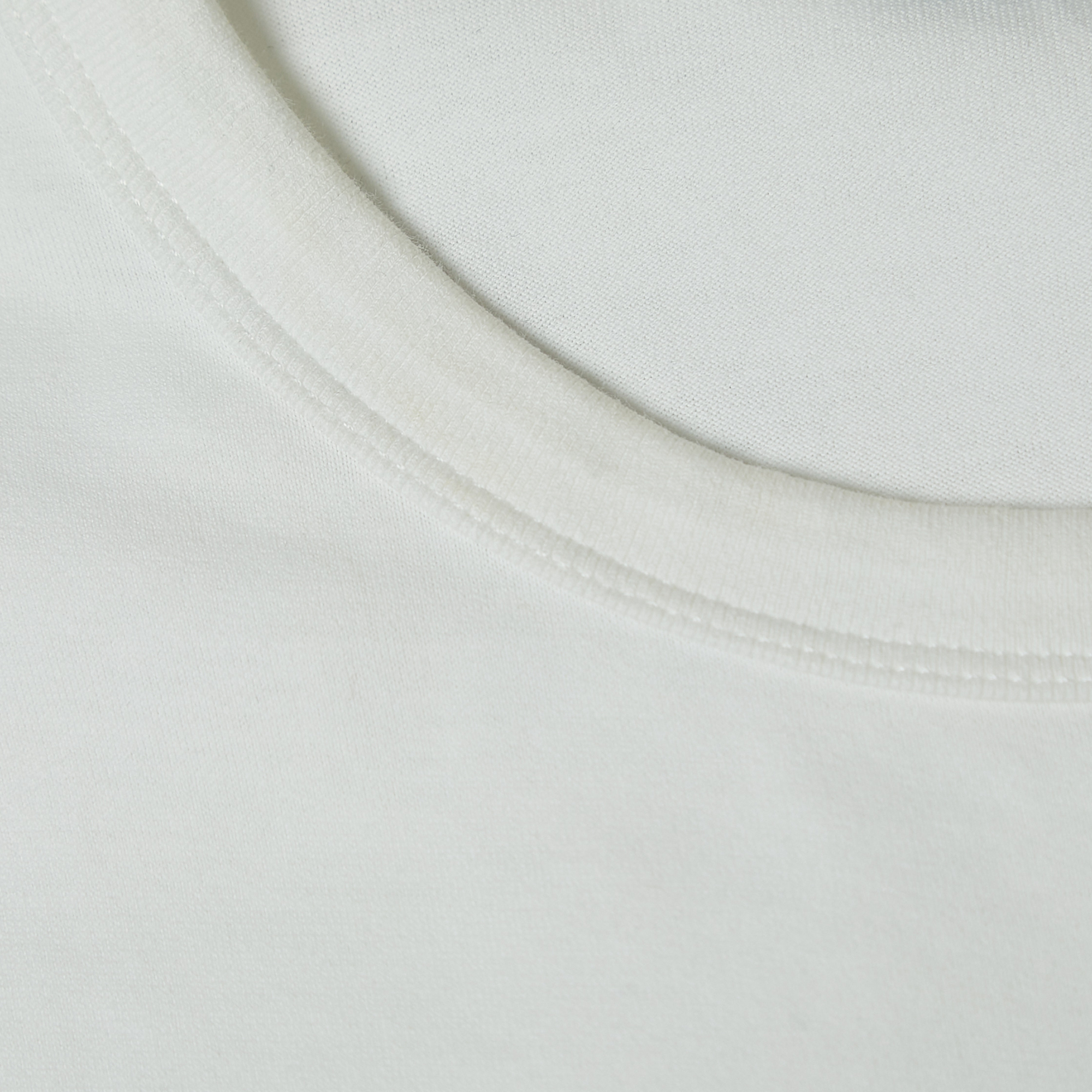 Givenchy White Beaded Logo Cotton T-Shirt XS