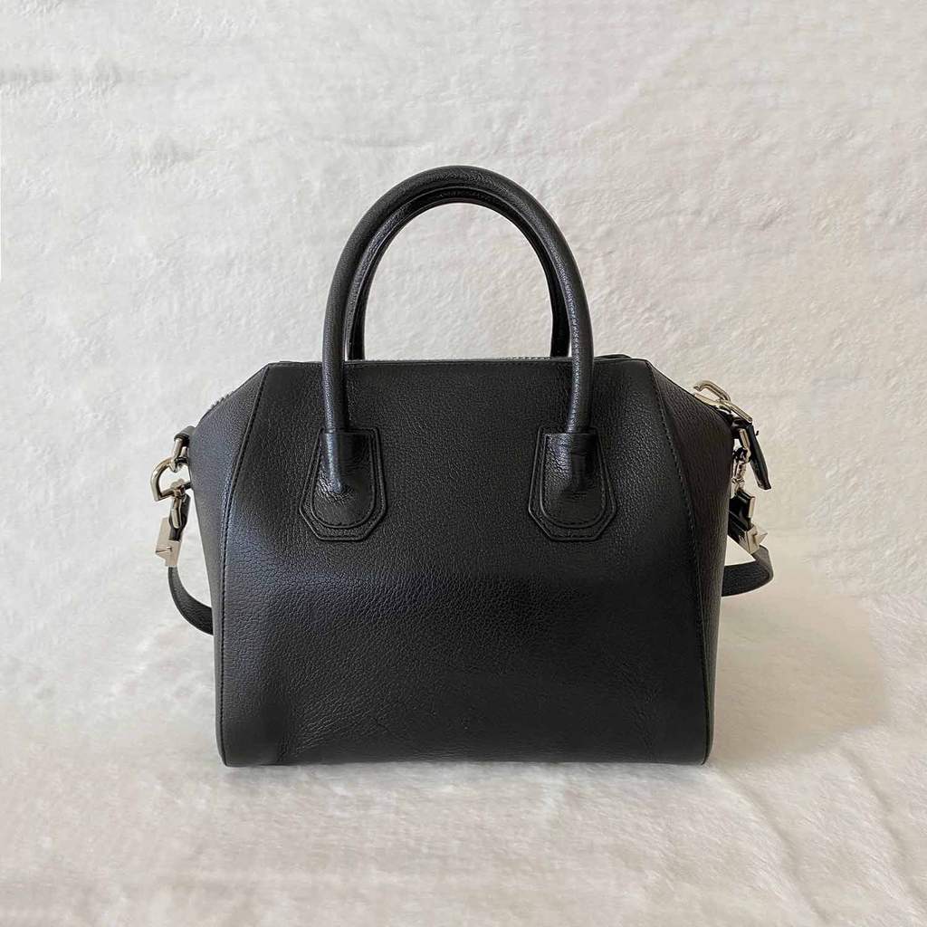 Givenchy Black Leather Antigona Small Bag