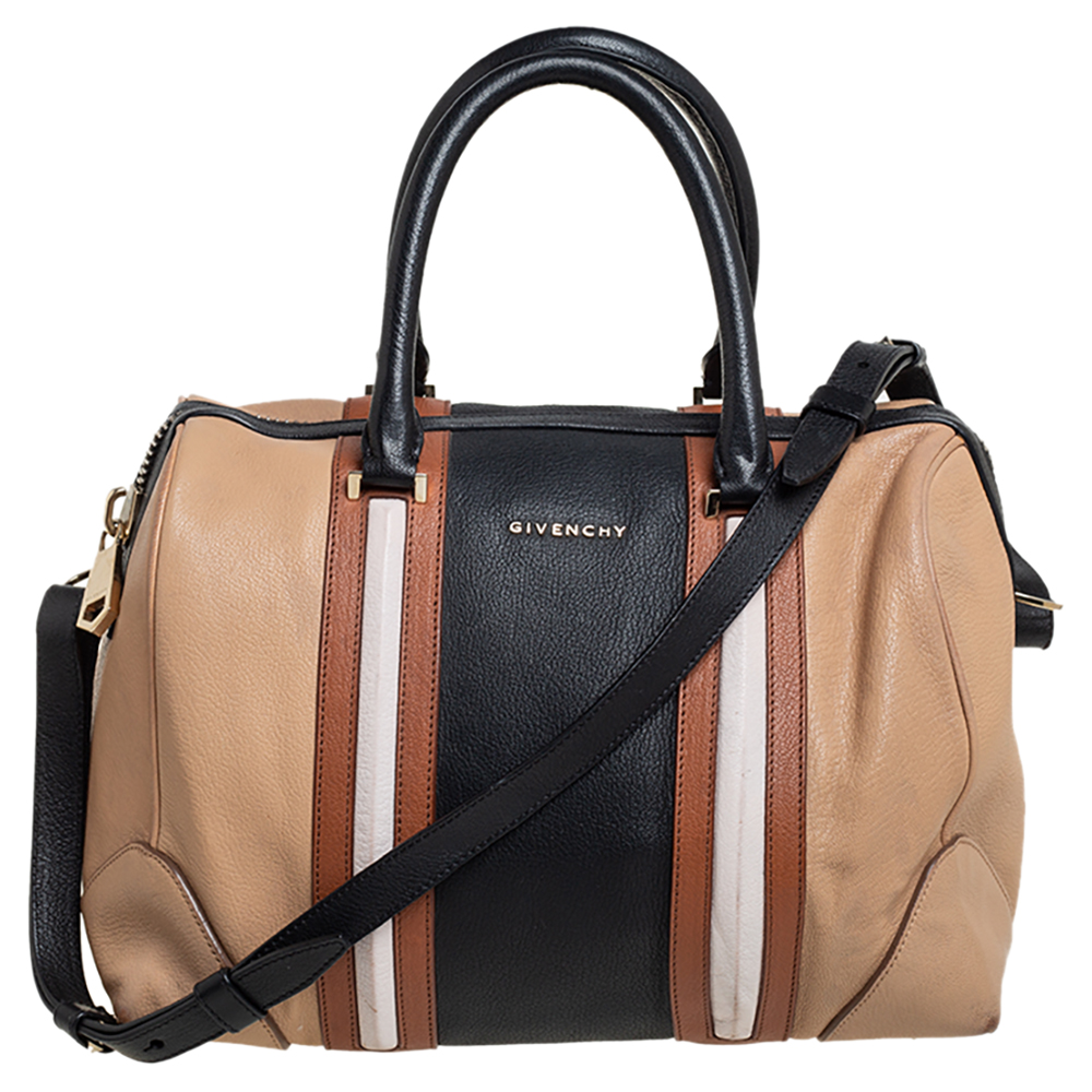 Givenchy Multicolor Leather Lucrezia Bowler Bag