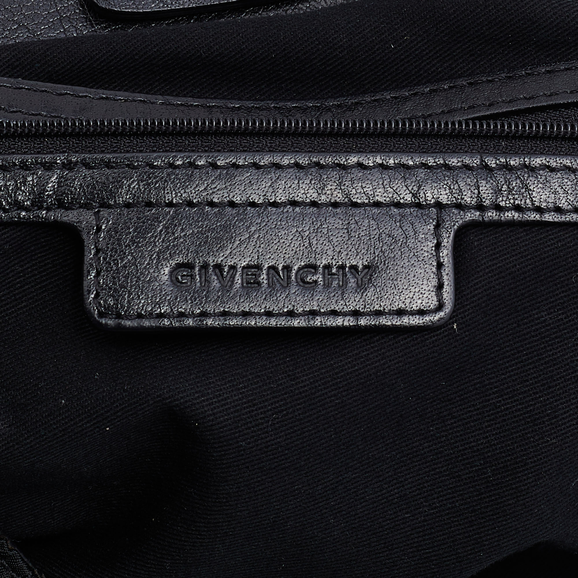 Givenchy Black Nylon And Leather Studded Tote