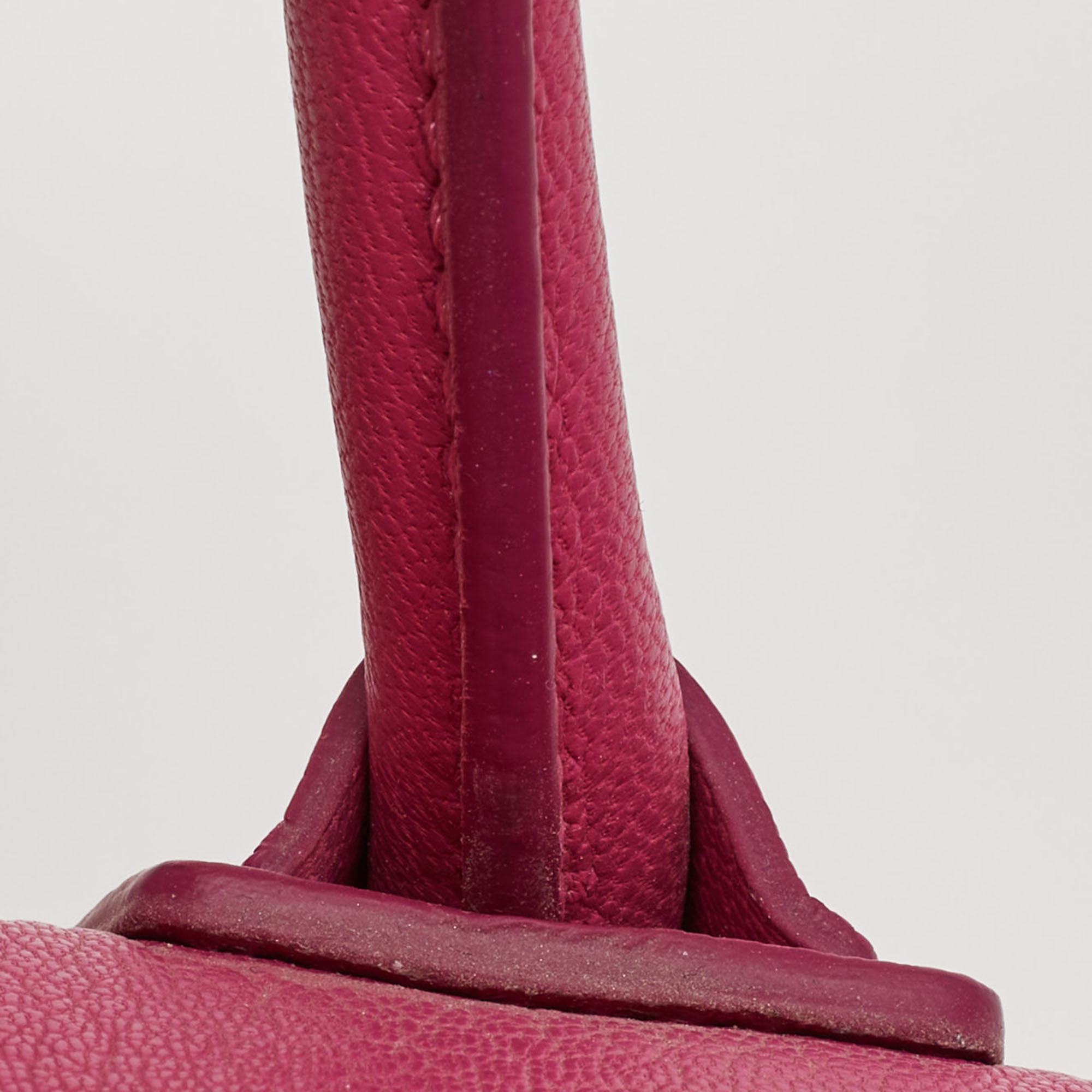 Givenchy Magenta Leather Small Antigona Satchel