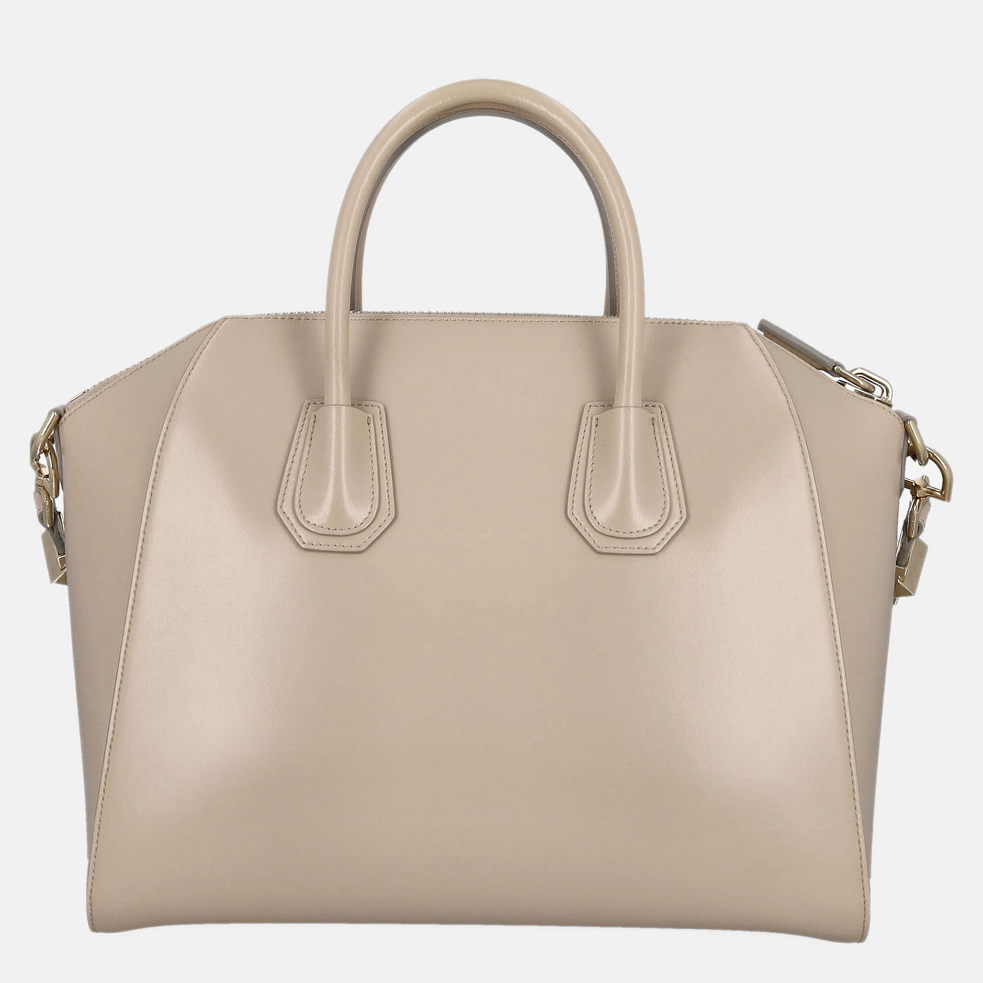 Givenchy  Women's Leather Tote Bag - Beige - One Size