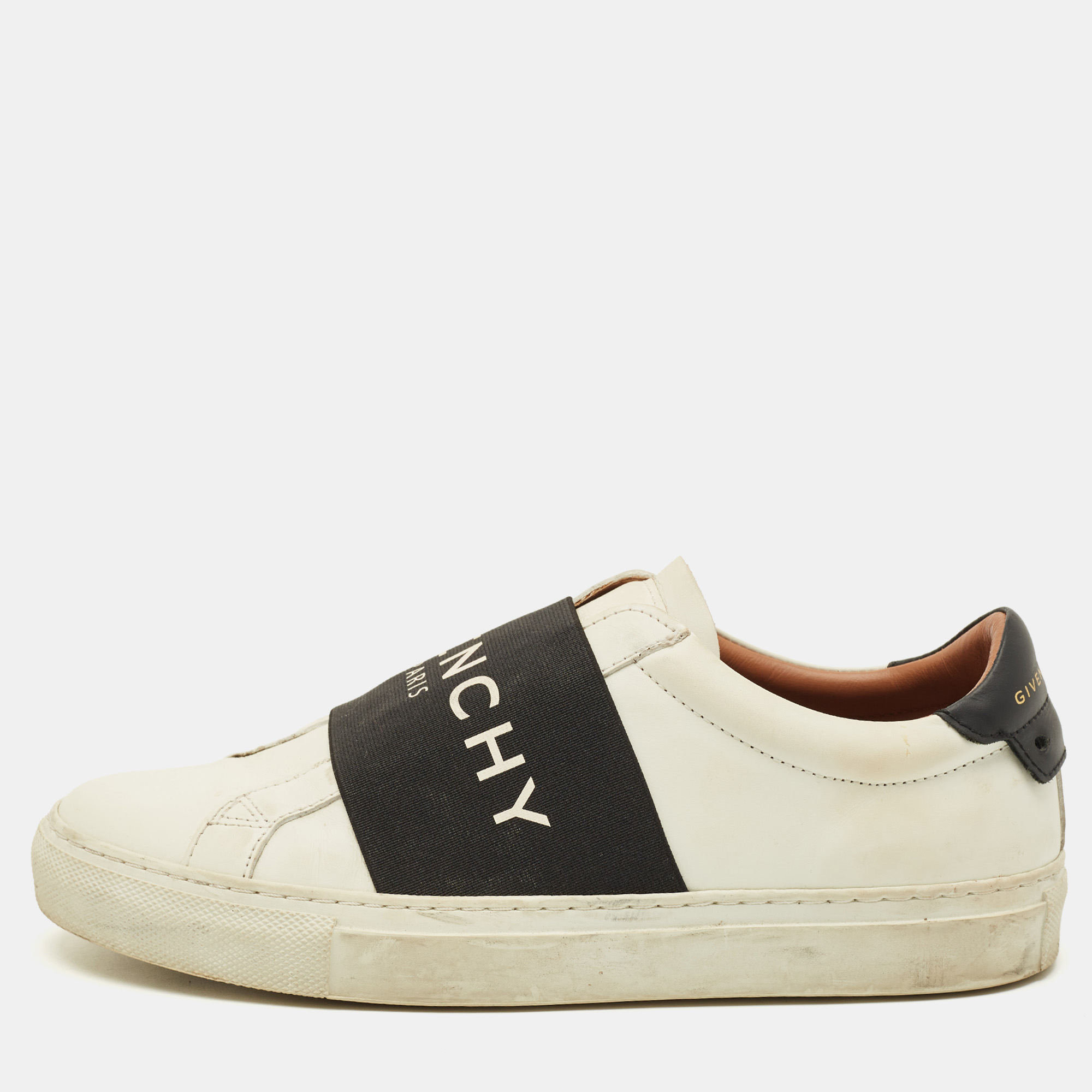 Givenchy Urban Street Size White/Black Leather Slip On Sneakers
Givenchy Urban Street Size White/Black Leather Slip On Sneakers