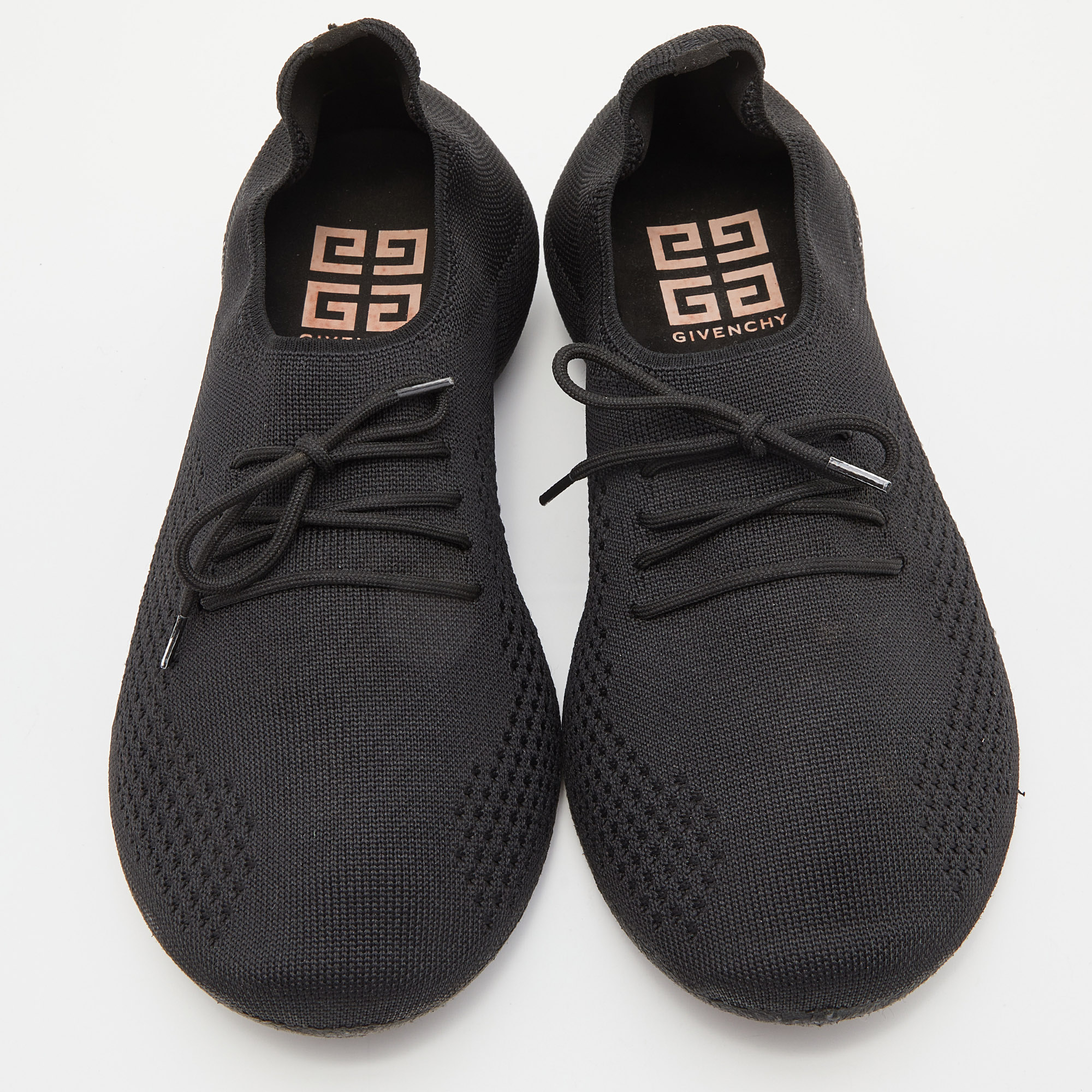 Givenchy Black Stretch Knit TK-360 Sneakers Size 36
