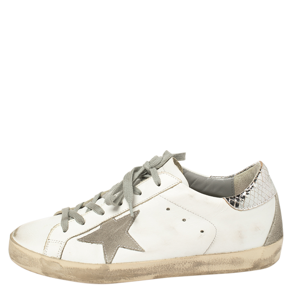 Golden Goose White Leather Superstar Low Top Sneakers Size
Golden Goose White Leather Superstar Low Top Sneakers Size