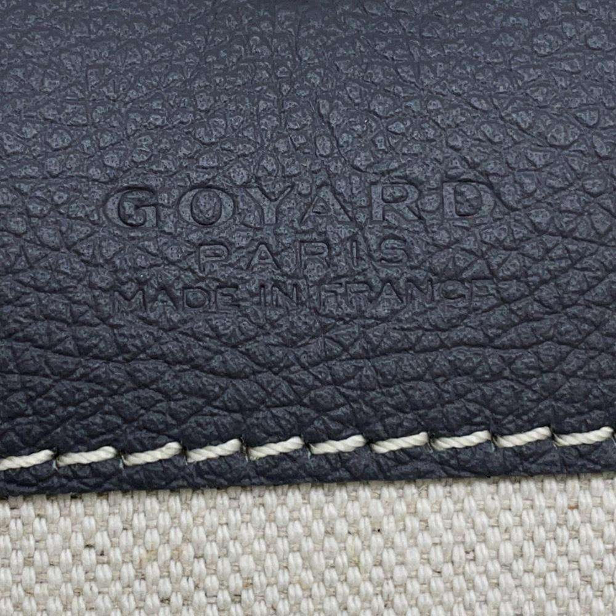 Goyard Gray PVC Coated Canvas Leather Saint Louis Size PM