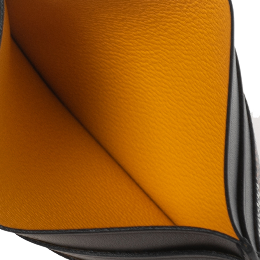 Goyard Black Goyardine Coated Canvas and Leather Saint Sulpice Card Holder
Goyard Black Goyardine Coated Canvas and Leather Saint Sulpice Card Holder
