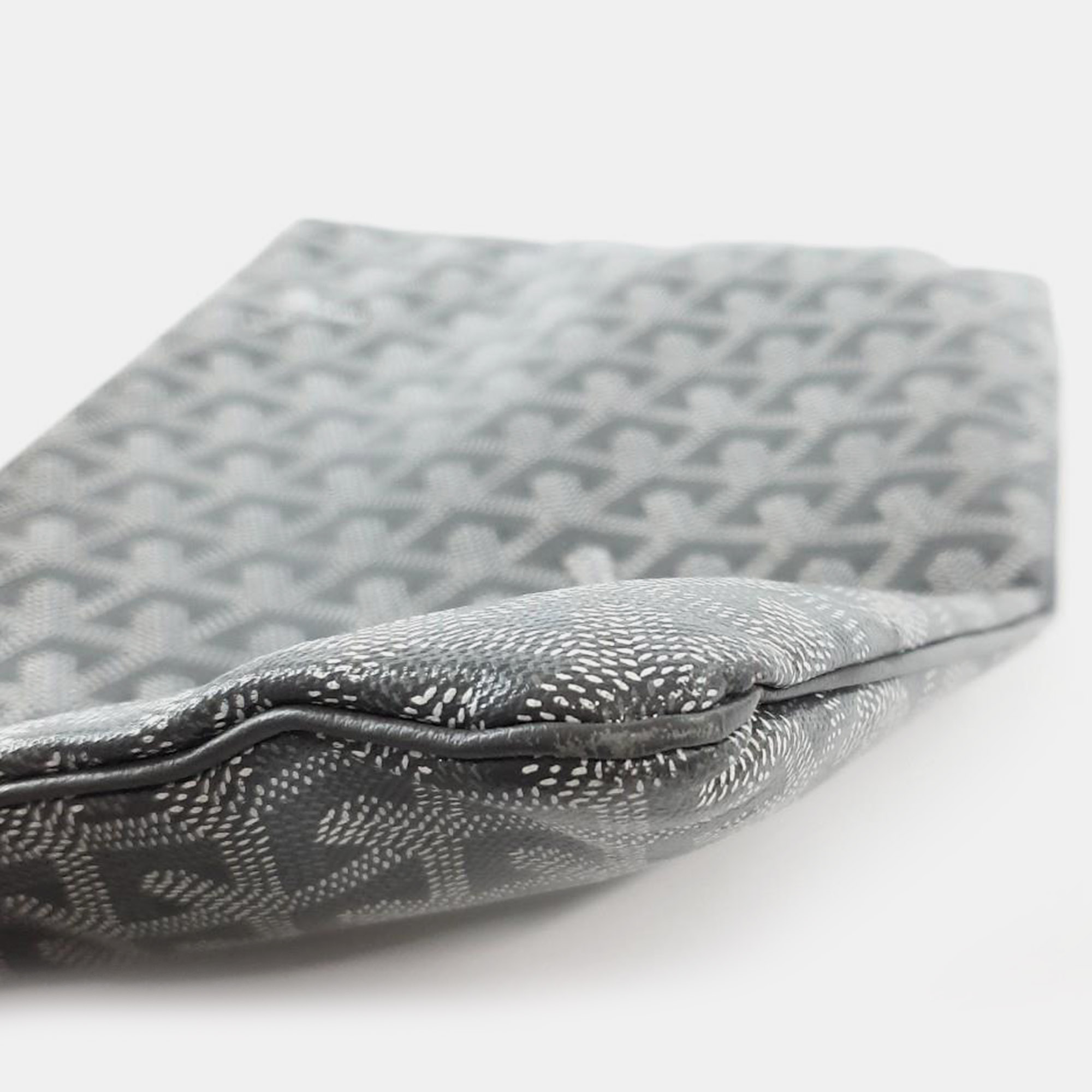 Goyard Coated Canvas Senat MM Zip Pouch