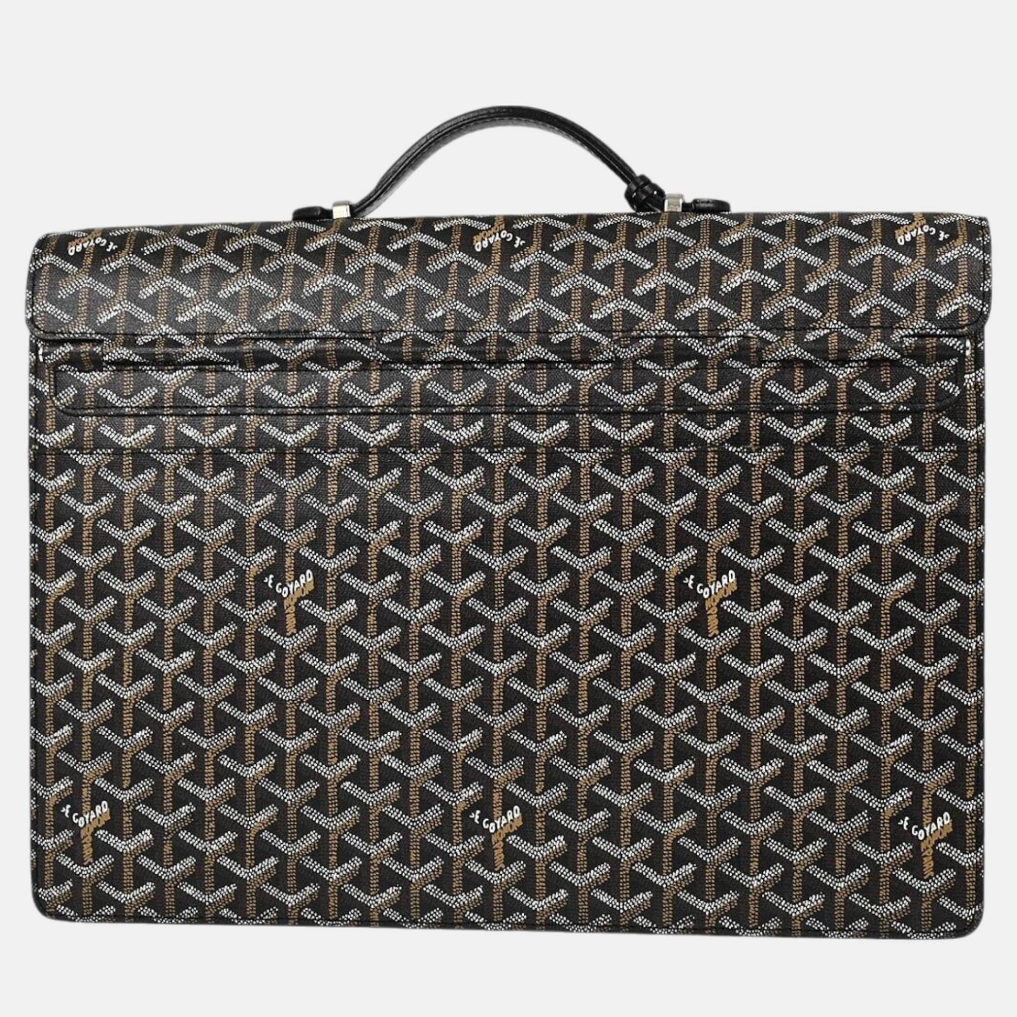 Goyard Black Chypre Briefcase