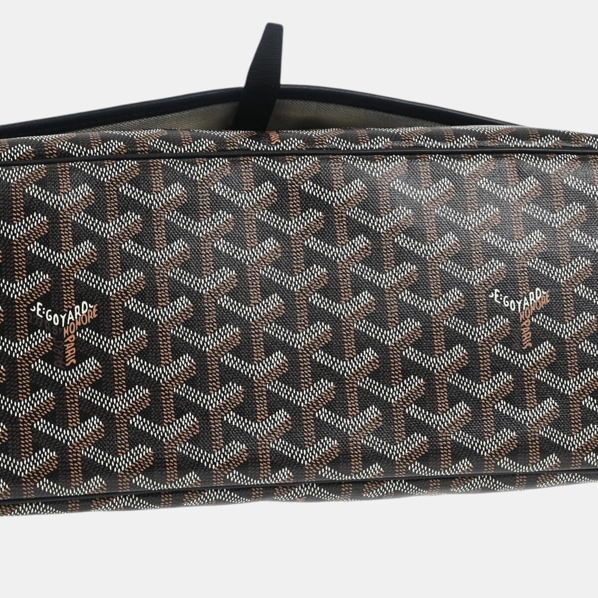 Goyard Black Capetien MM Shoulder Bag