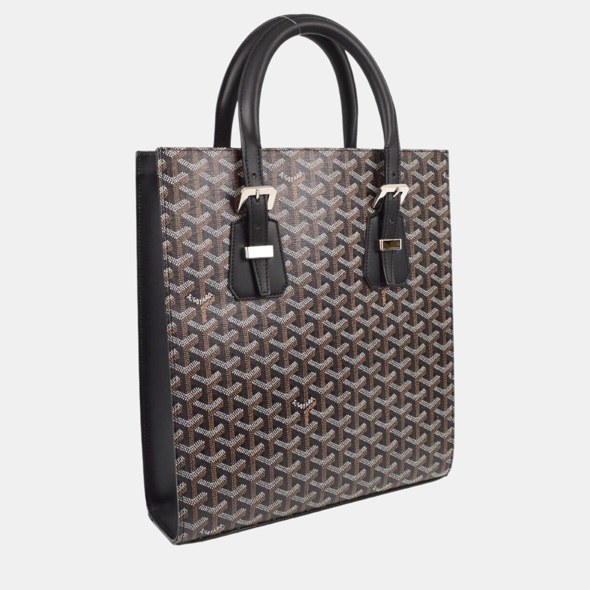 Goyard Black Comores PM Tote Handbag