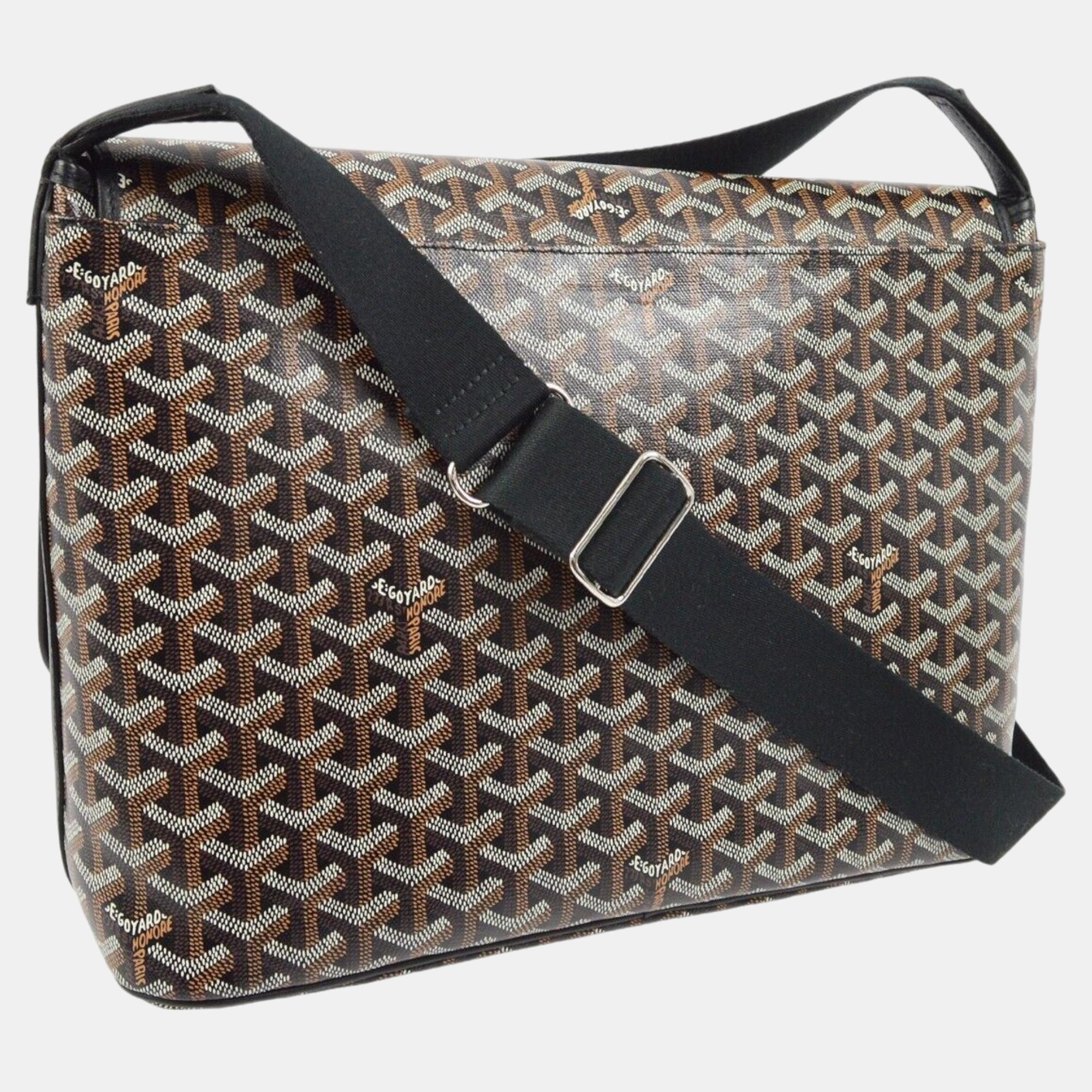 Goyard Black Capetien MM Stainless Steel Bag