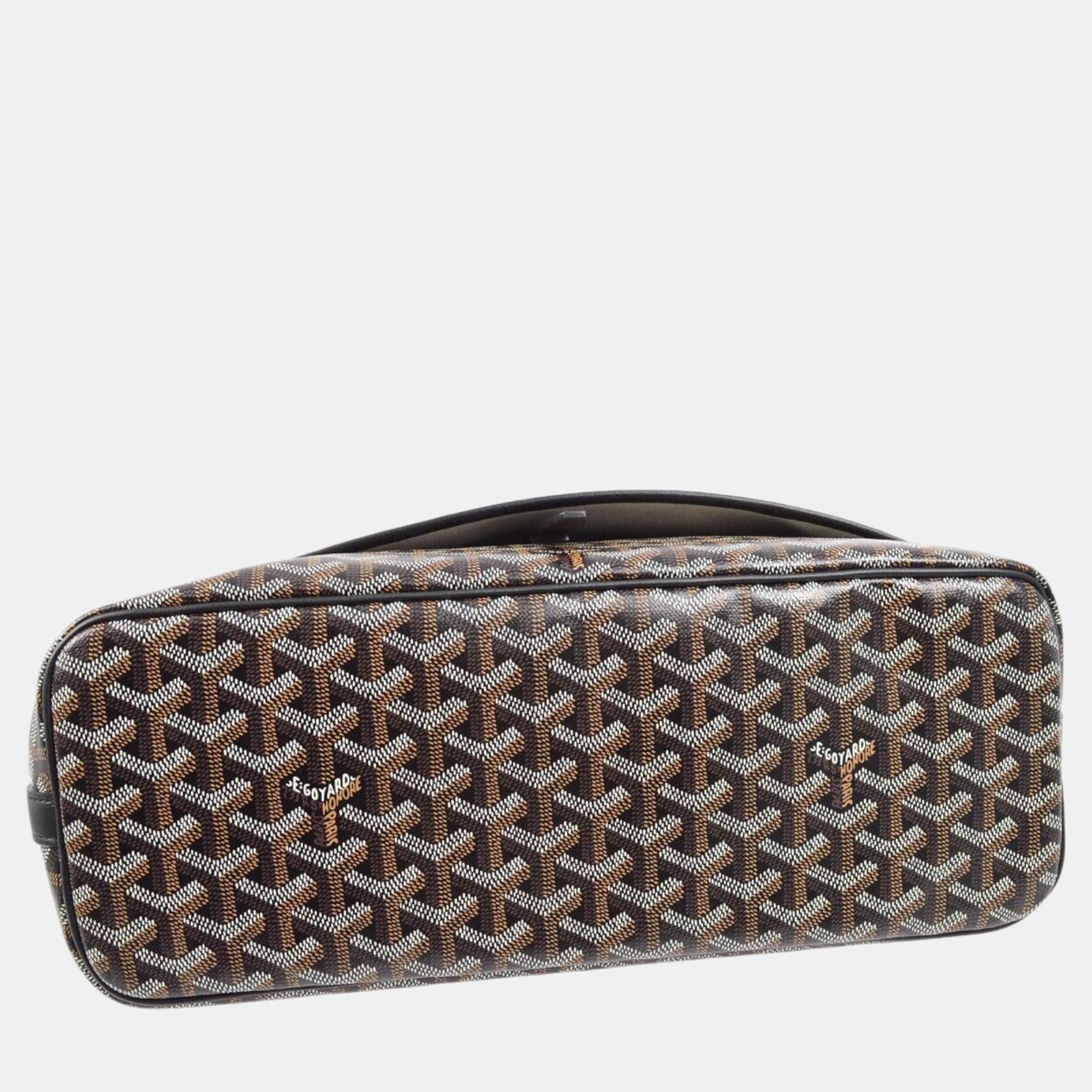 Goyard Black Capetien MM Stainless Steel Bag