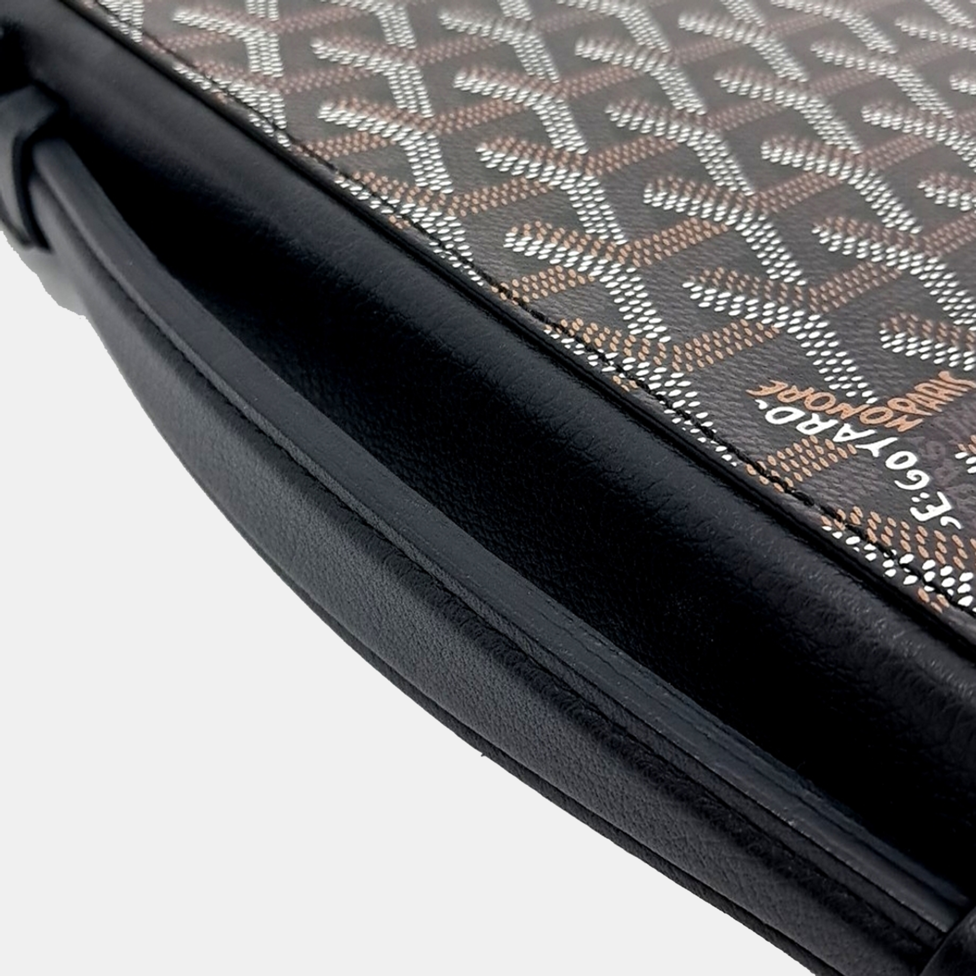 Goyard Black Multicolor PVC Compagnon Universal Bag