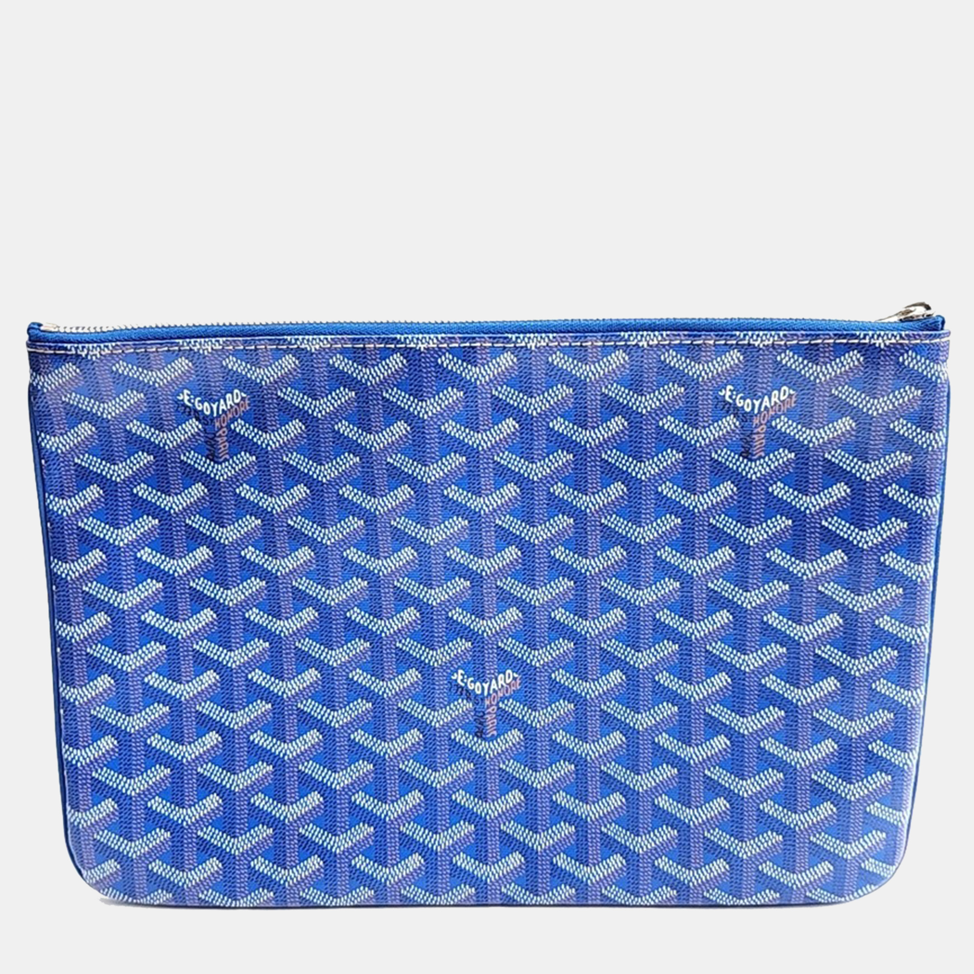 Goyard Blue PVC Senna MM Bag