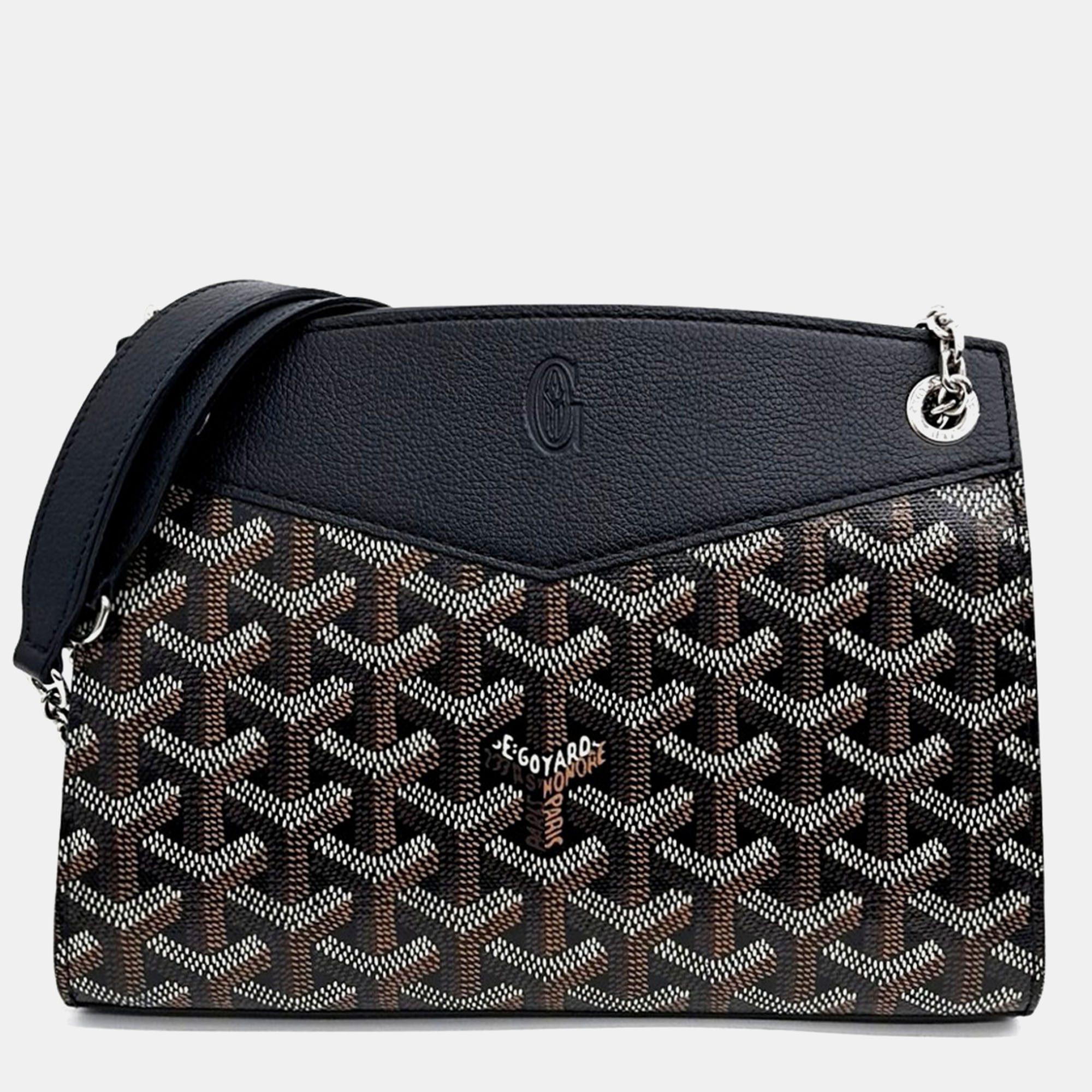 Goyard Black PVC Louette Mini bag