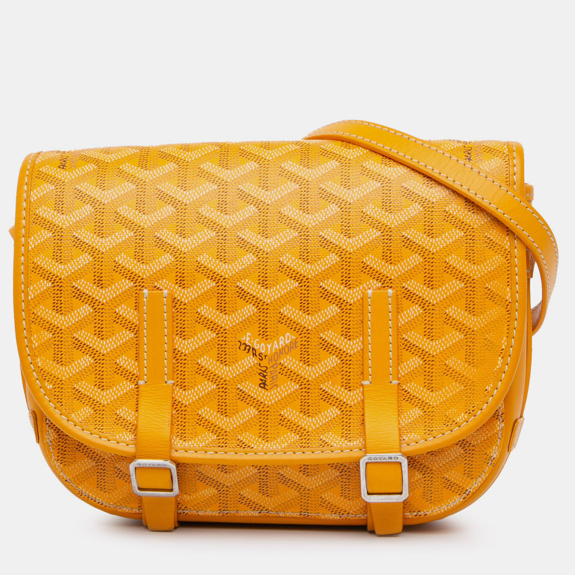 Goyard Yellow Goyardine Belvedere PM
Goyard Yellow Goyardine Belvedere PM