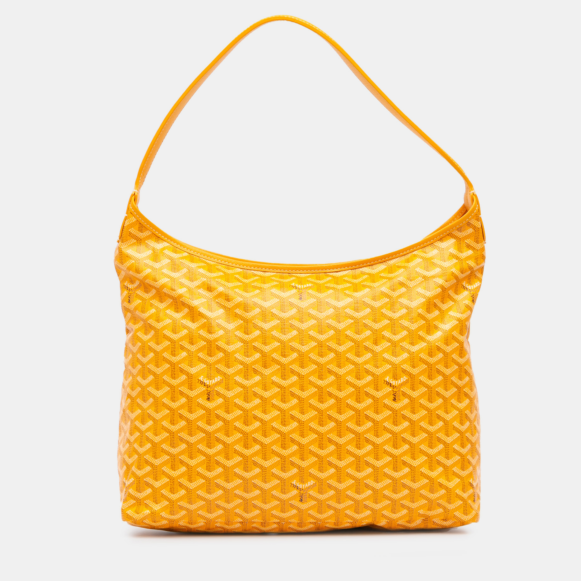 Goyard Yellow Goyardine Boheme Hobo
Goyard Yellow Goyardine Boheme Hobo