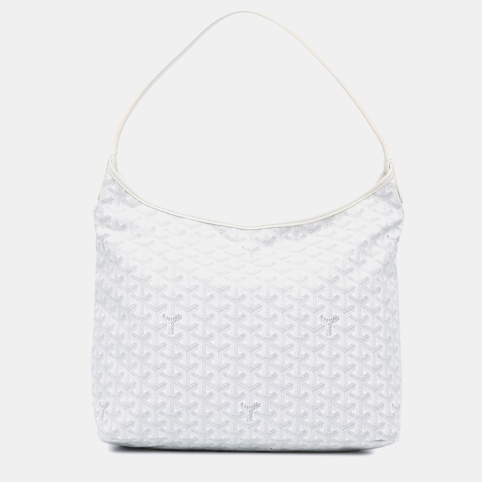Goyard White Goyardine Boheme Hobo
Goyard White Goyardine Boheme Hobo