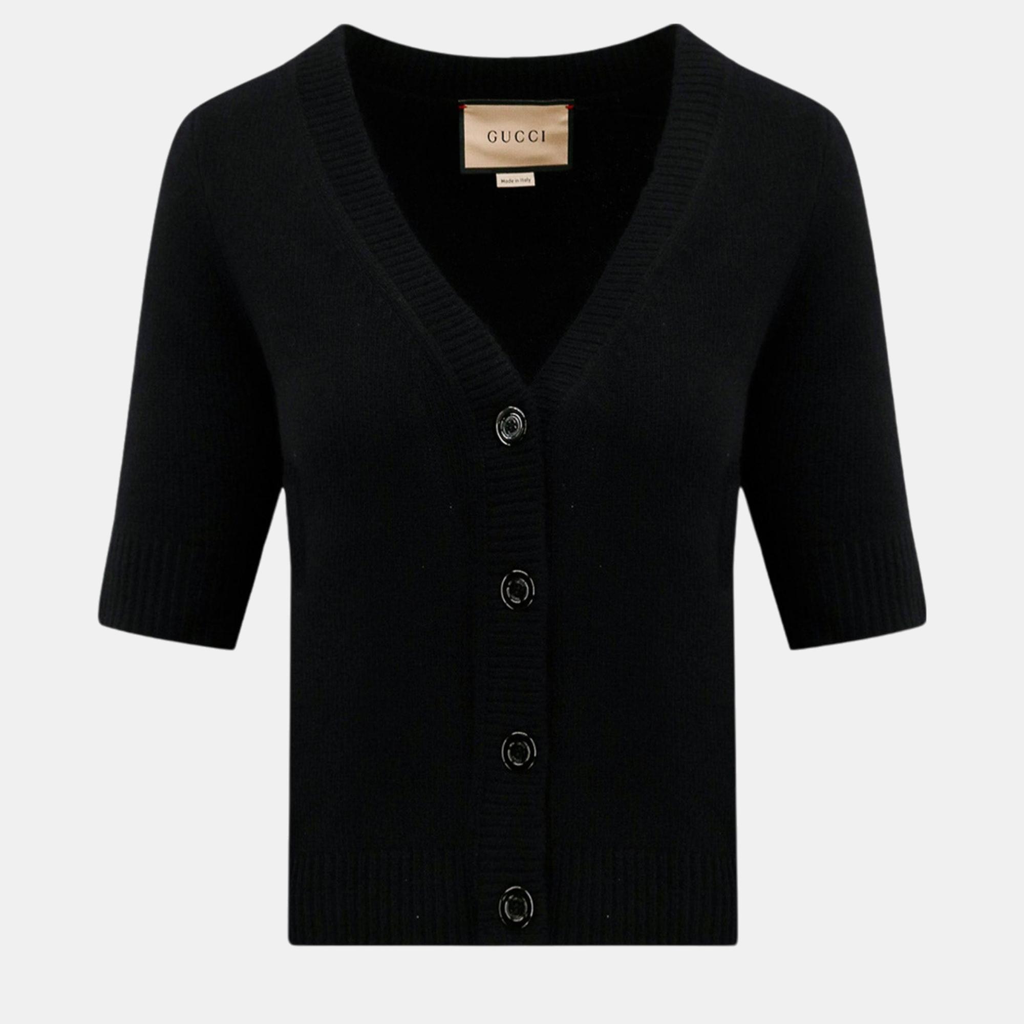 Gucci Black Cardigan Knitwear 5