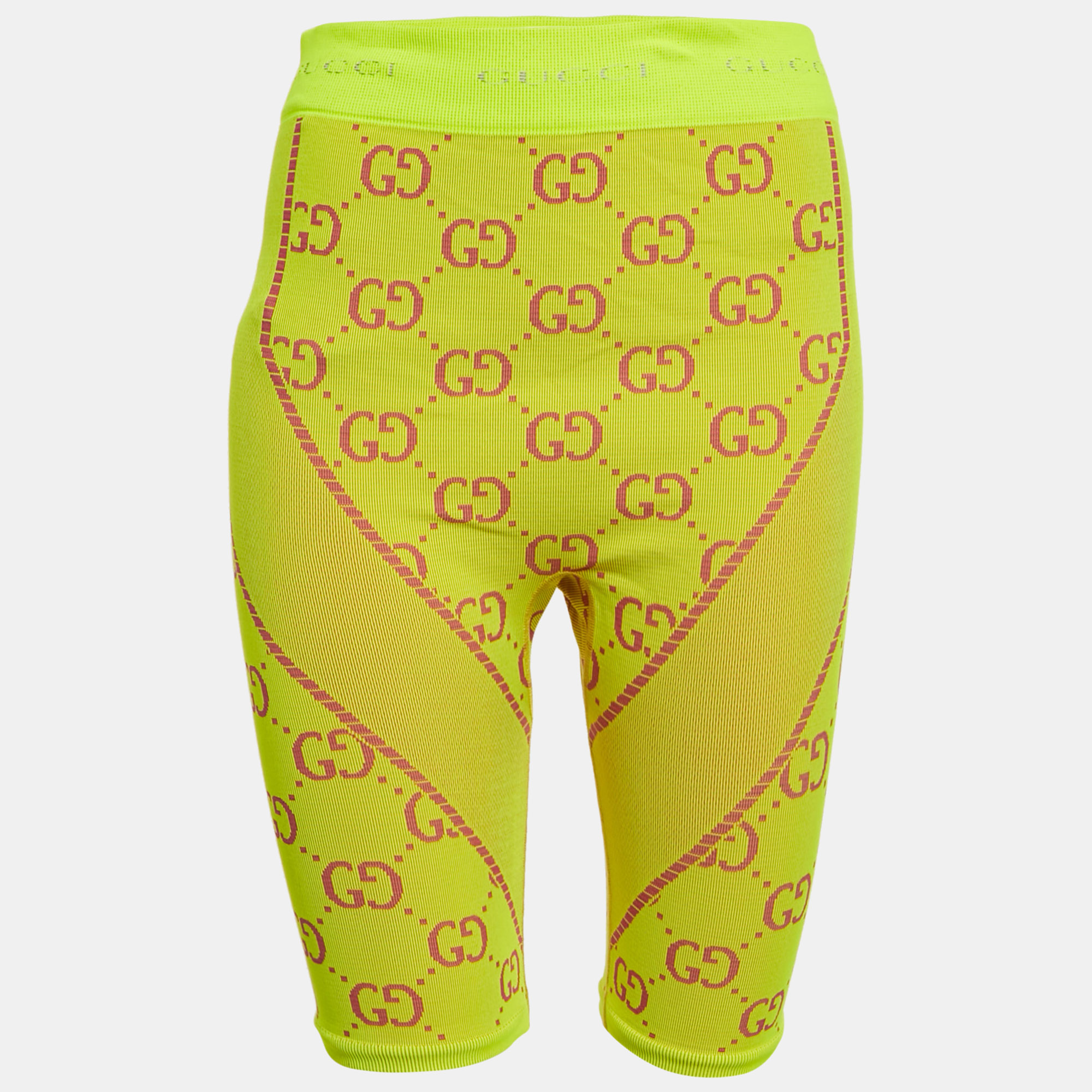 Acid GG Jacquard Jersey Biker Shorts M - Gucci - Modalova