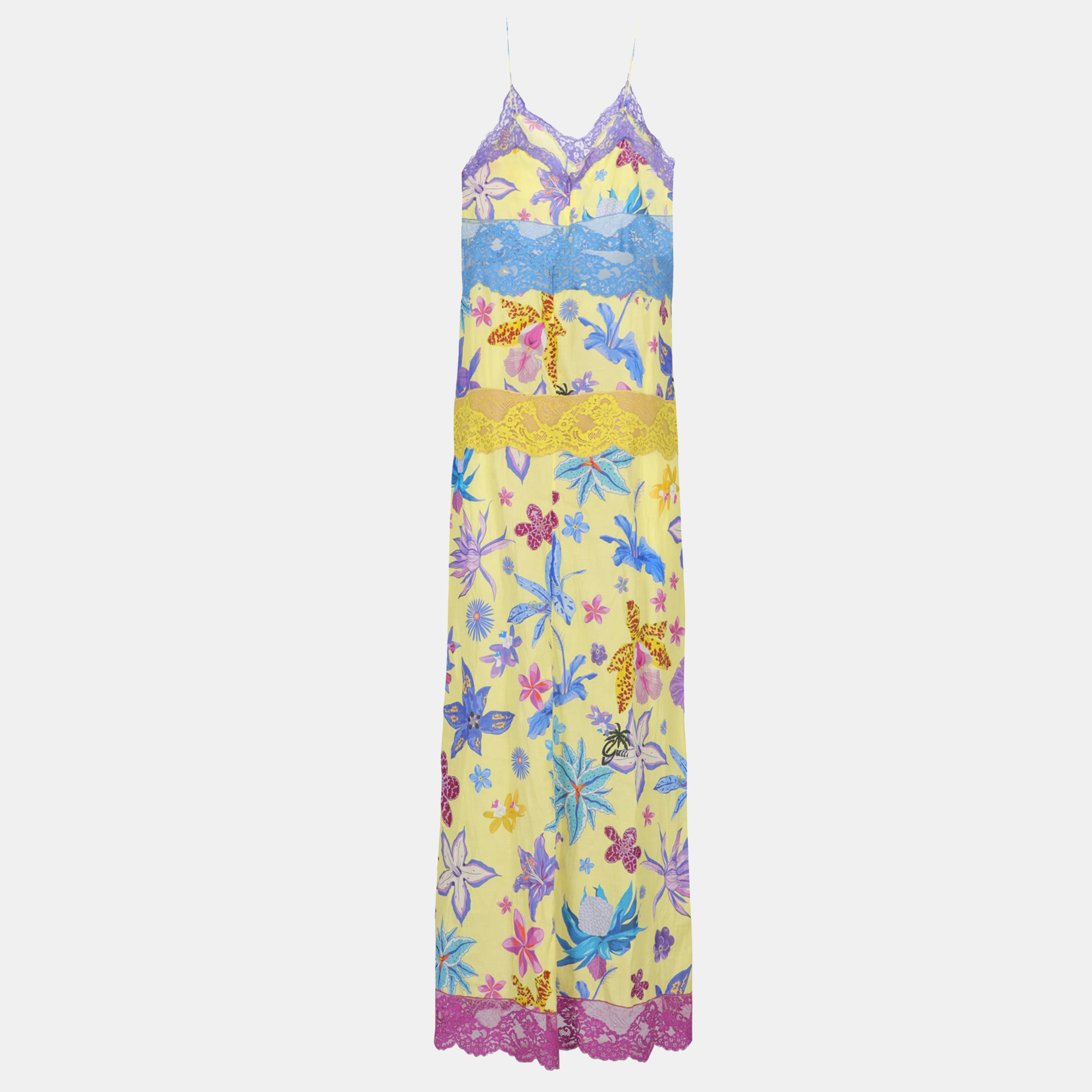 Gucci Women's Fabric Long Dress - Multicolor - S